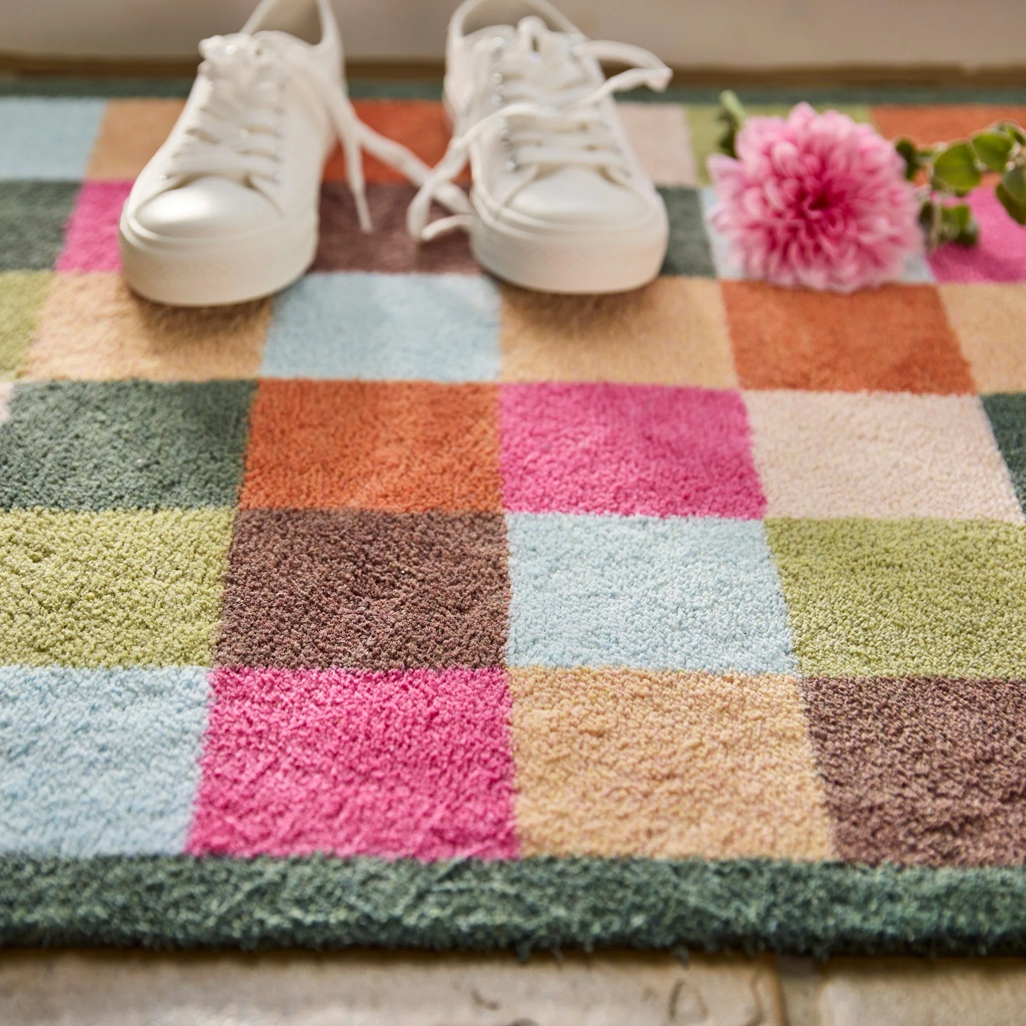 Allsorts Check Washable Runner - Image 3