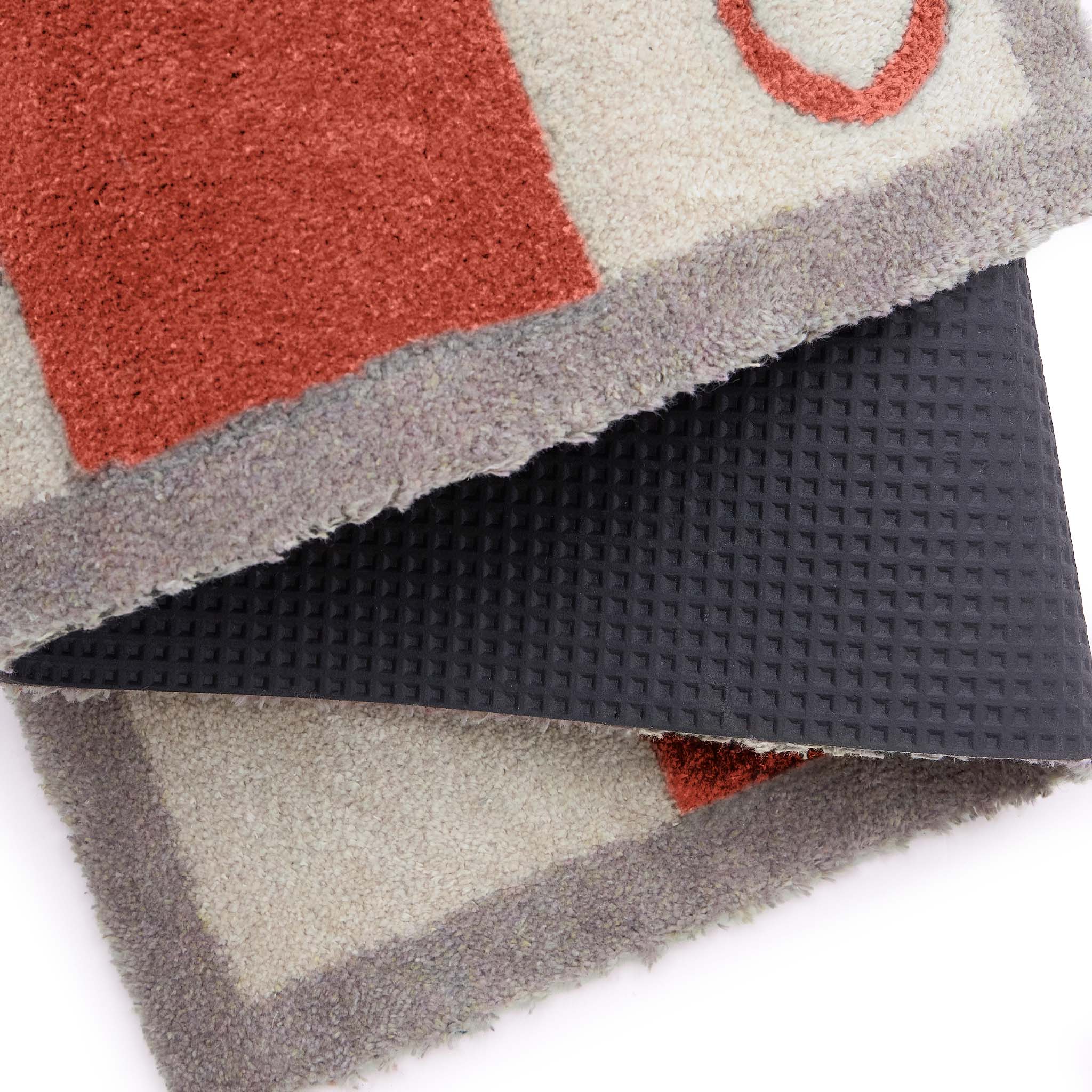Bone Stripe Rust Washable Doormat - Image 4