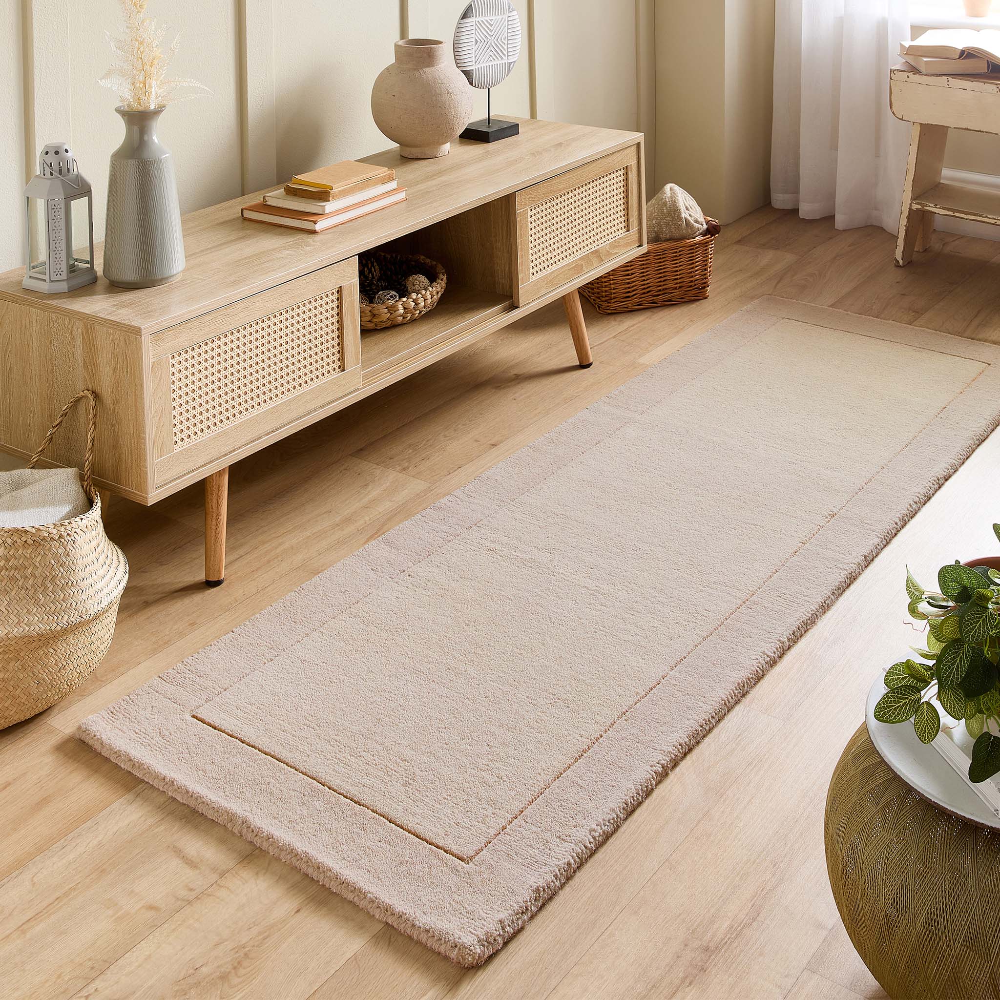 Borders Wool Runner Natural - Image 2