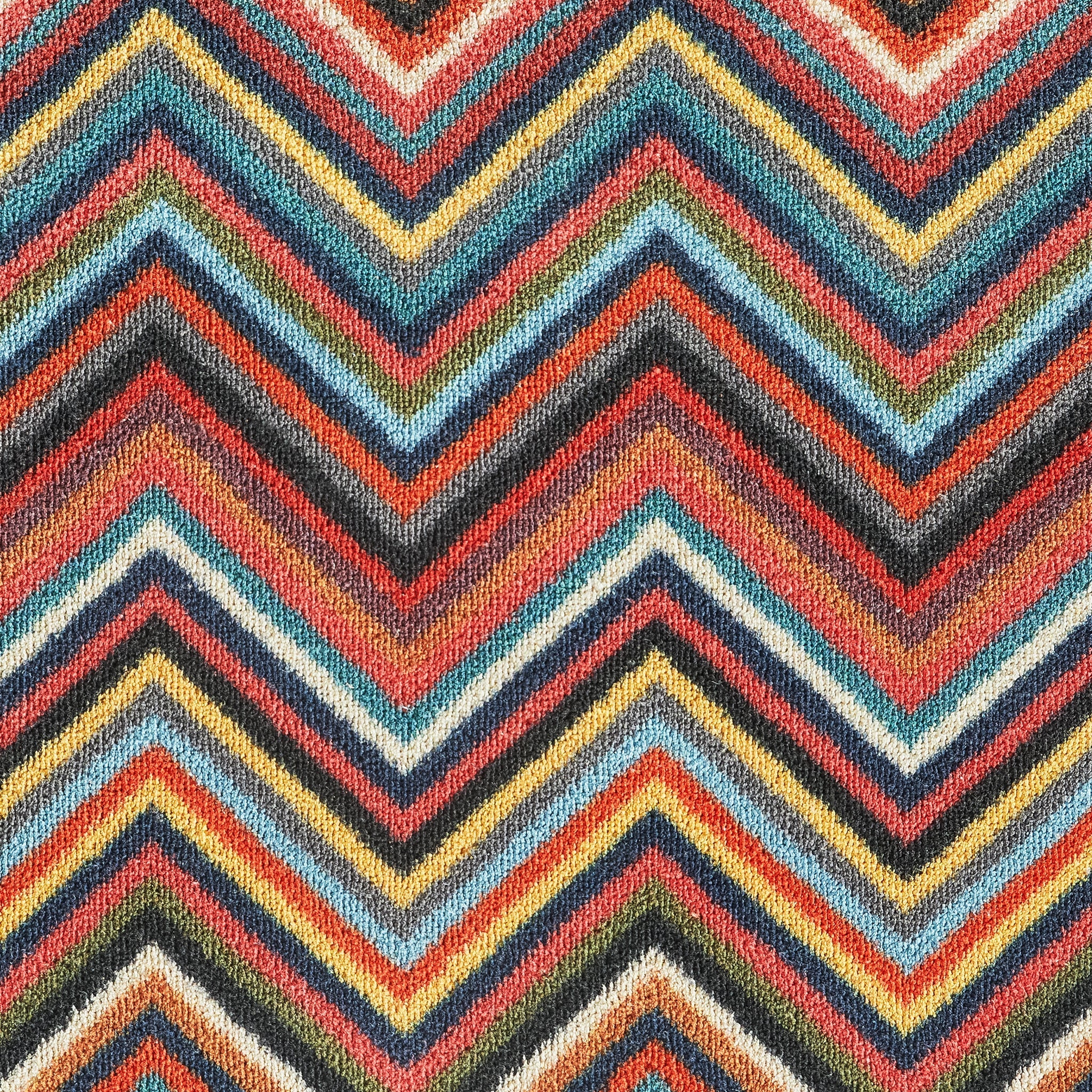 Chevron 1 Multicoloured Runner - Image 3