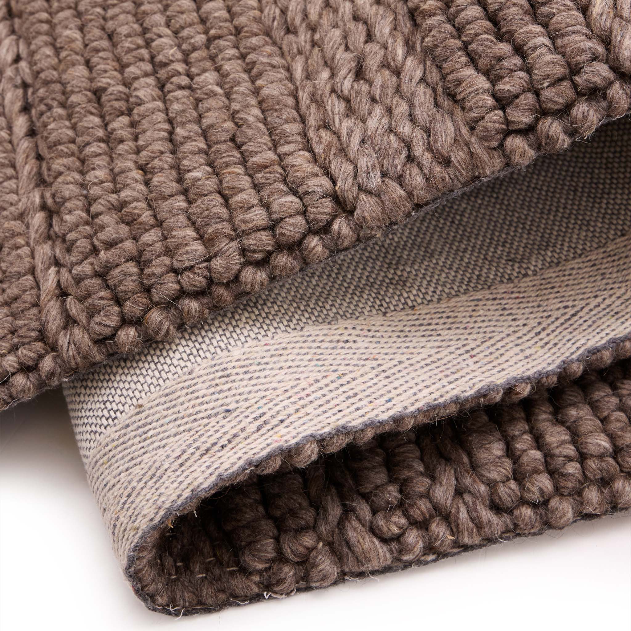 Chunky Knit Runner Brown - Image 4