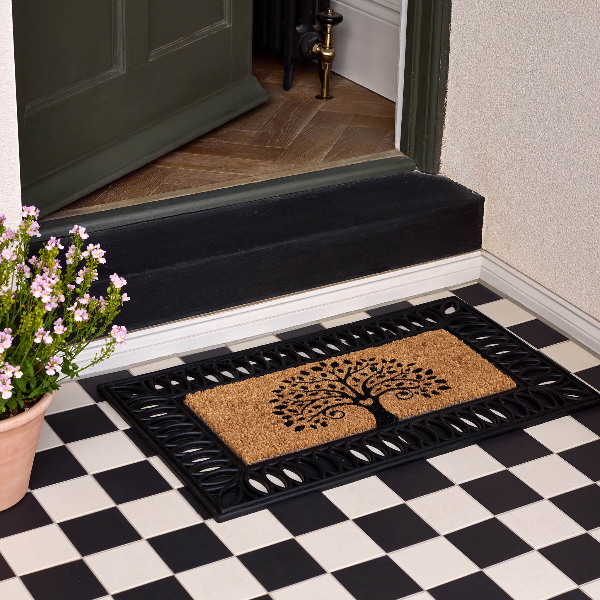 Coir Insert Tree Of Life Doormat - Image 2