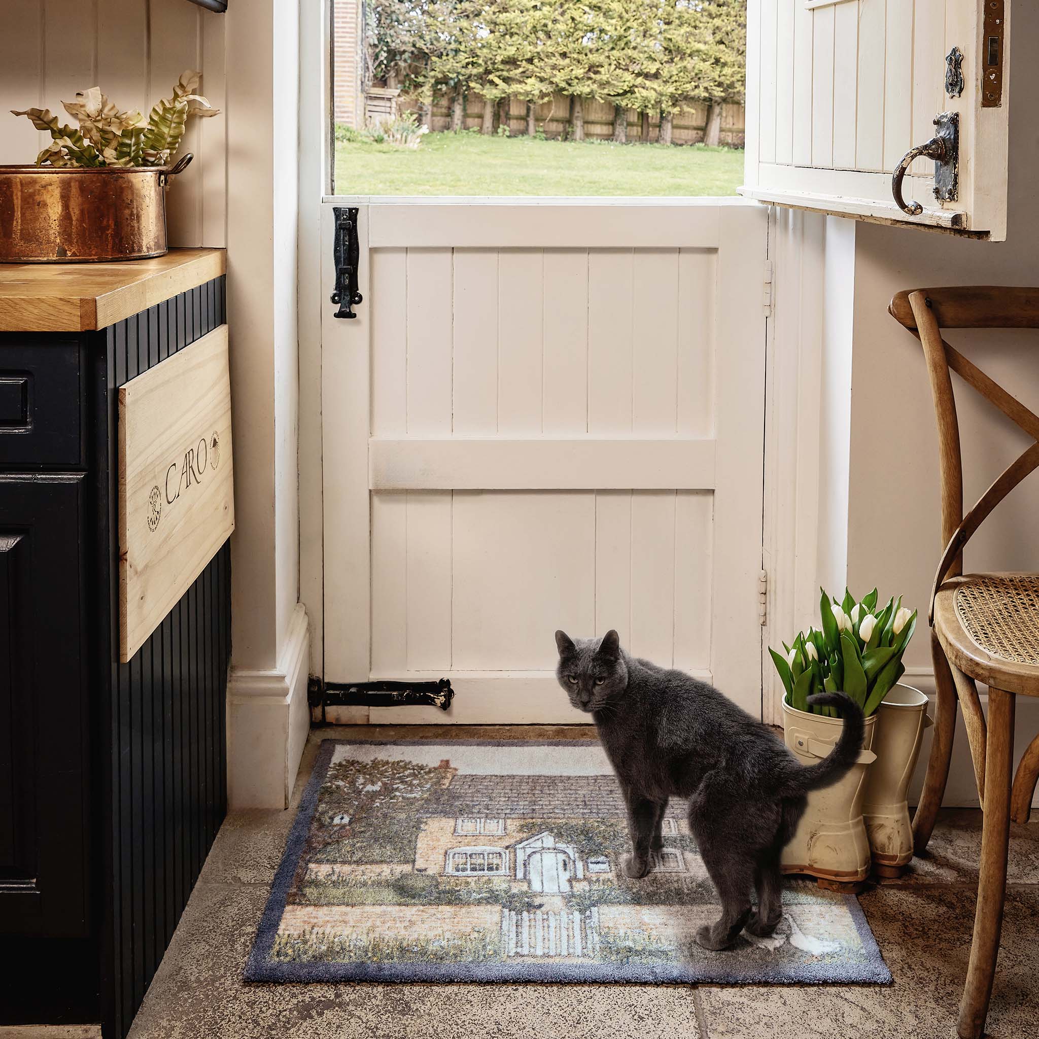 Aura Country Cottage Washable Doormat - Image 2