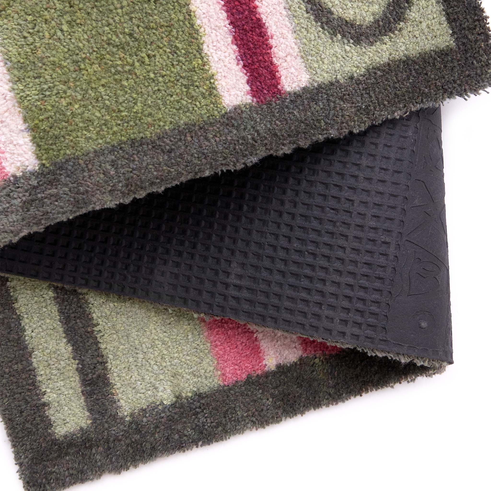 Country Rose Stripe Washable Runner - Image 4