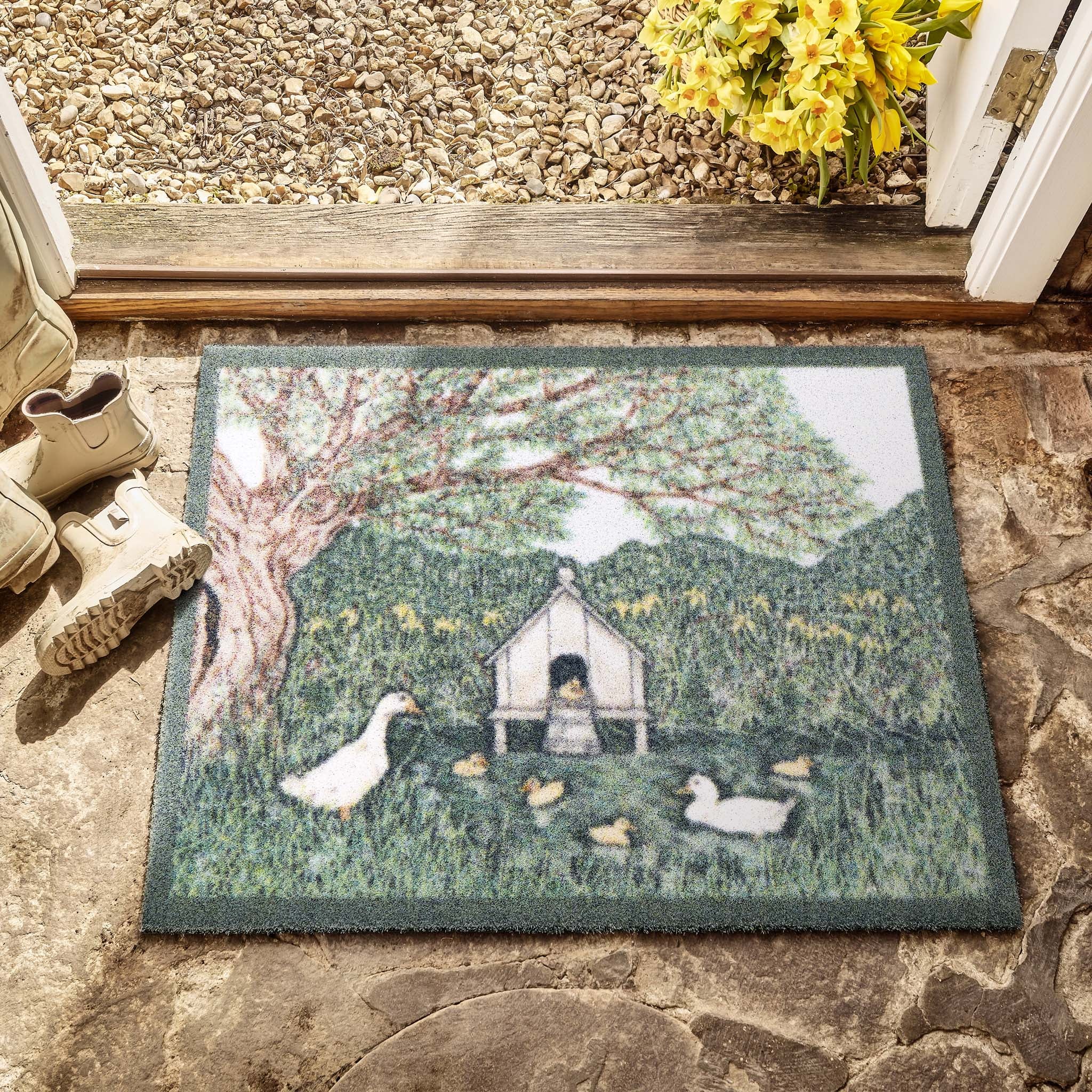 Duck House Outdoor Doormat - Image 3