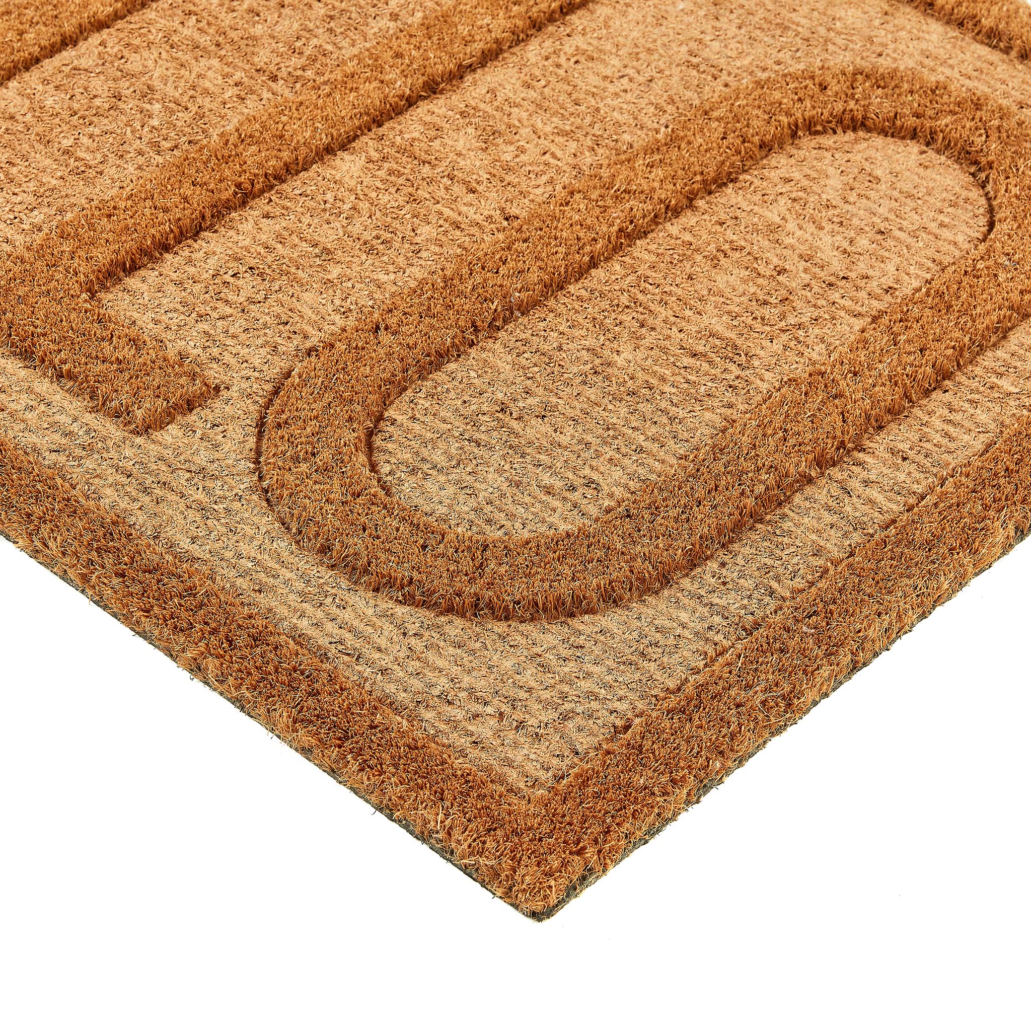 Embossed Coir Hello Doormat - Image 3