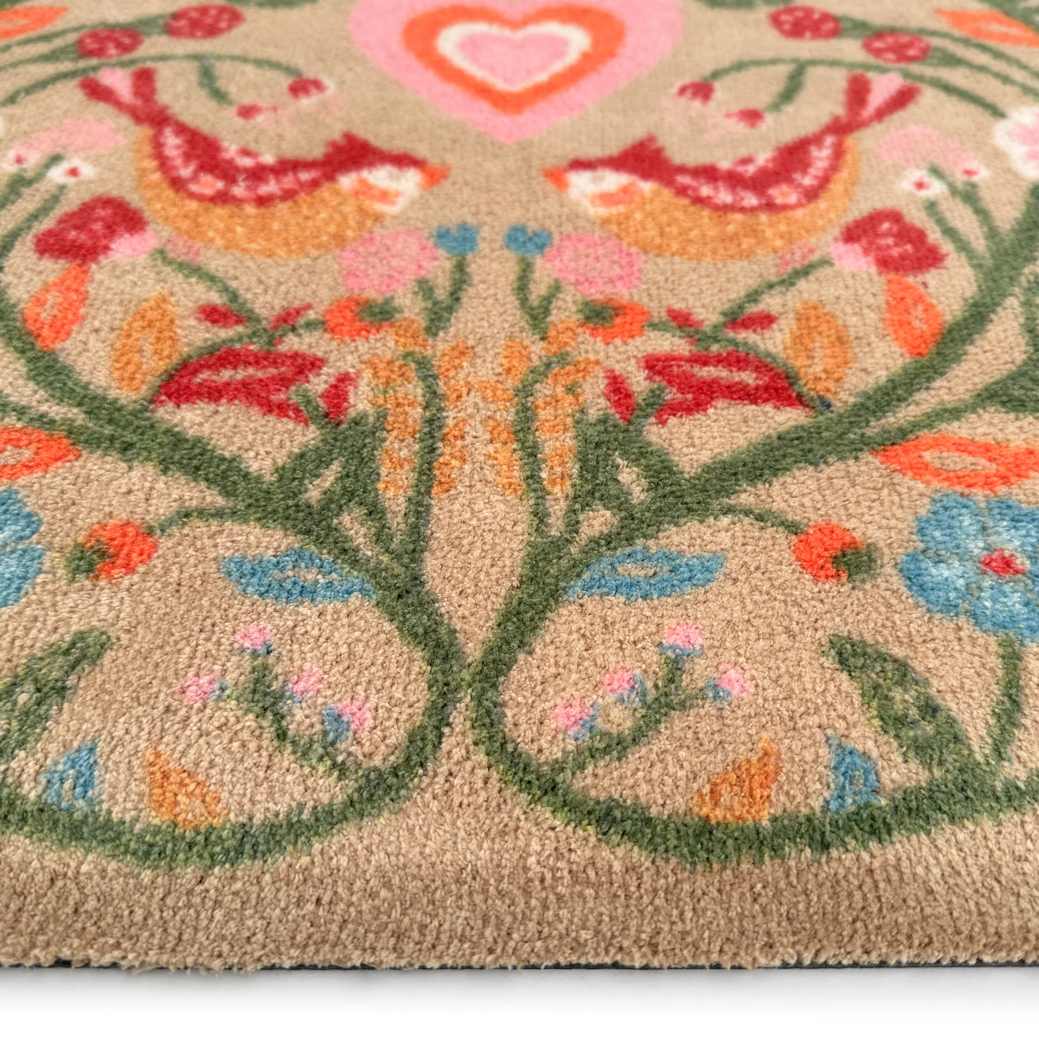 Garden Lovebirds Washable Runner - Image 4