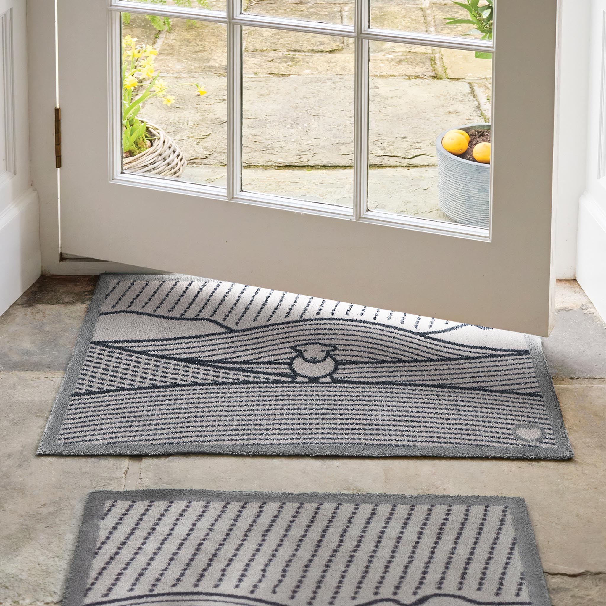 Herdy Lines Washable Doormat - Image 2