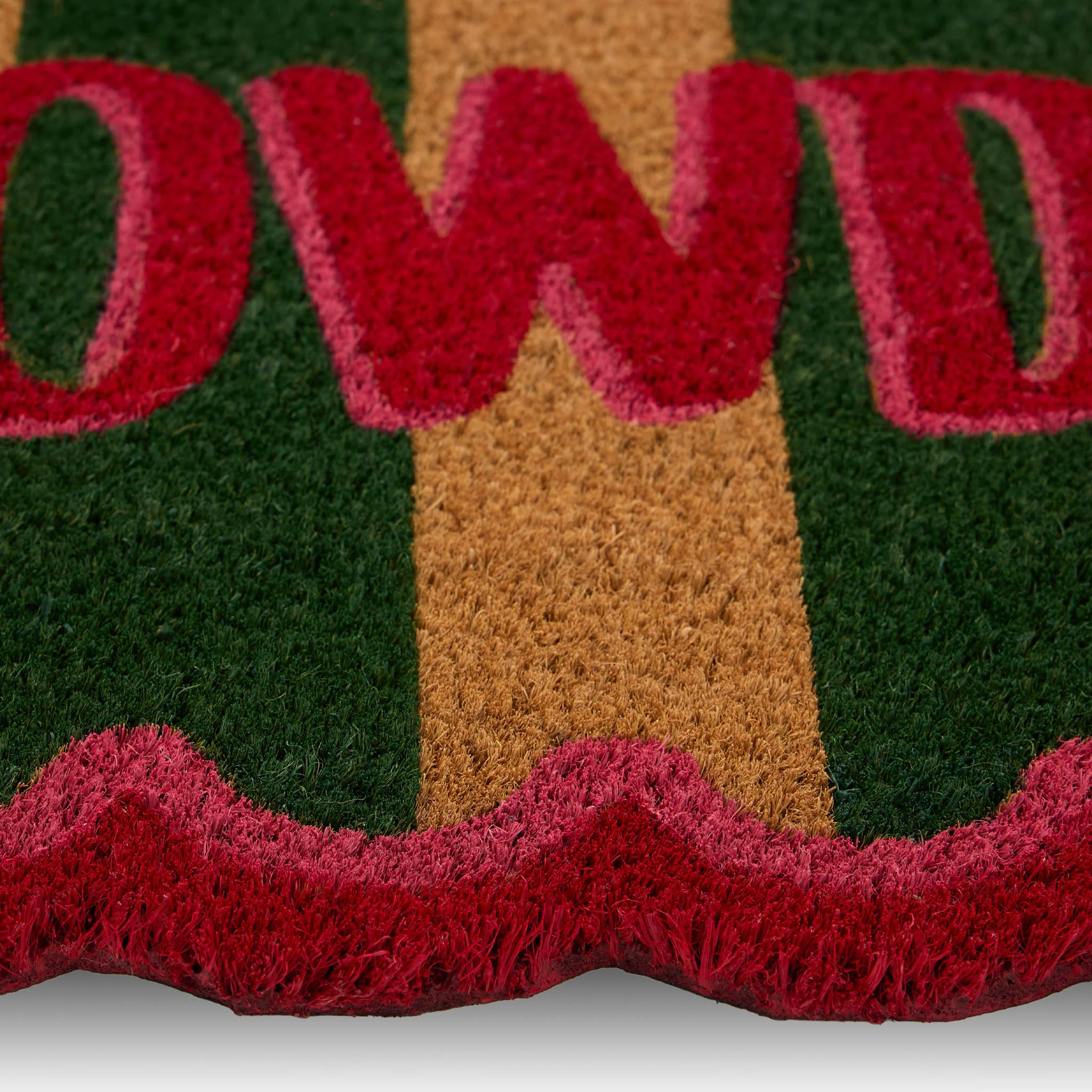 Howdy Stripe Coir Doormat - Image 3