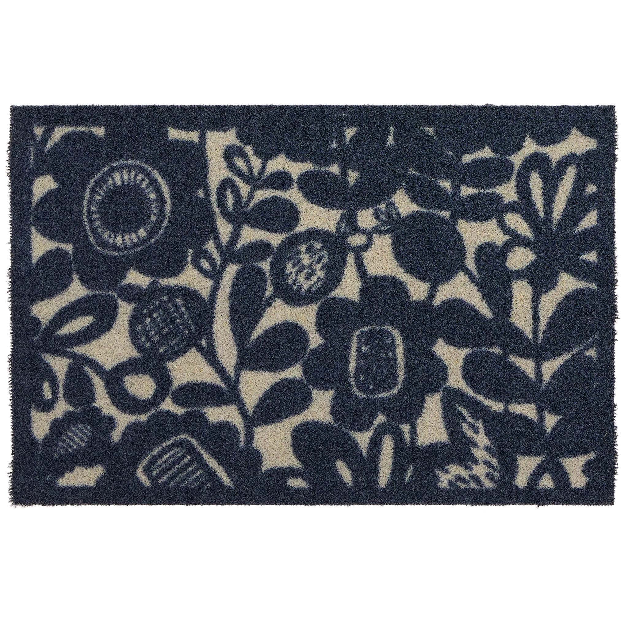 Kukkia Dark Navy Outdoor Doormat - Image 5