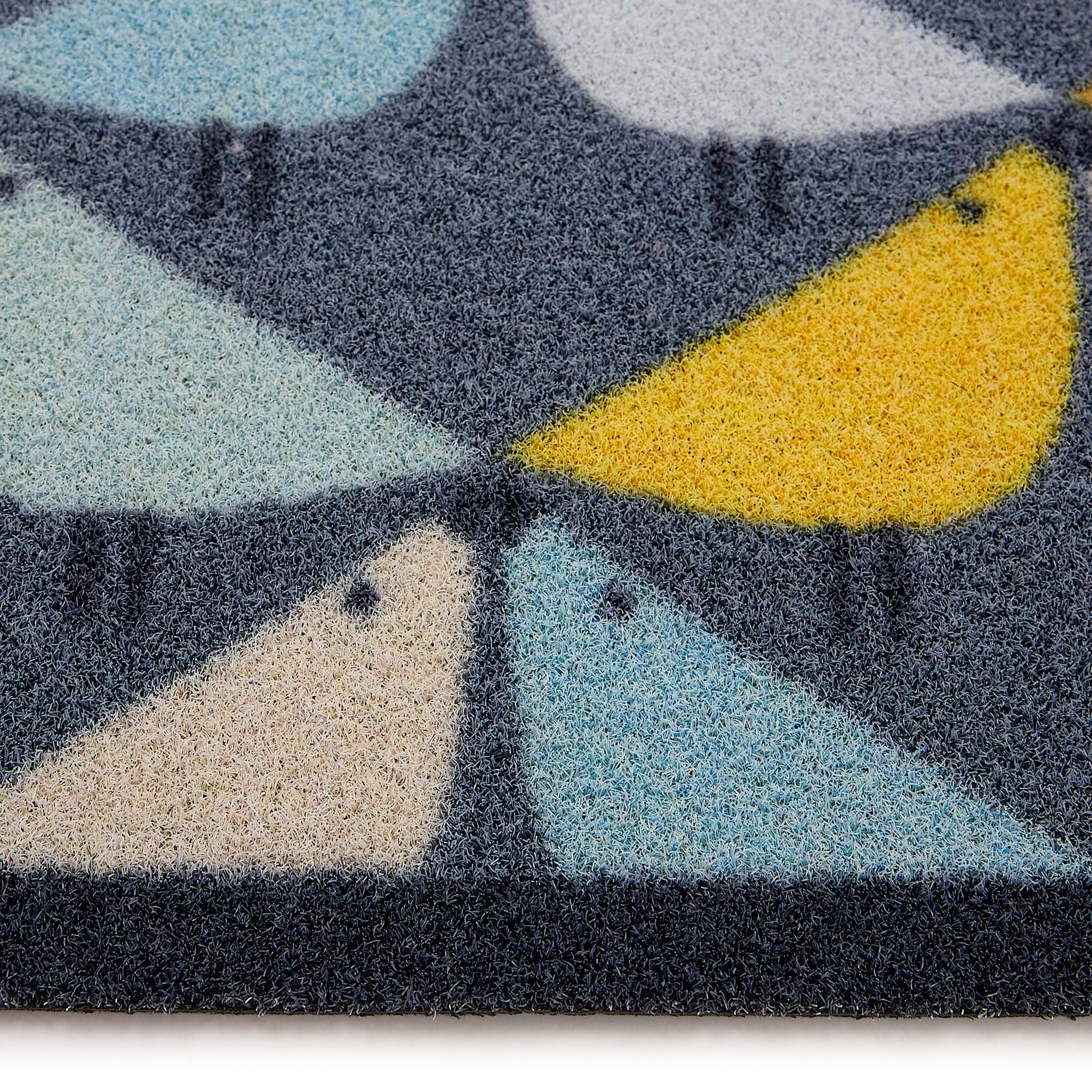 Lintu Blue Outdoor Doormat - Image 3