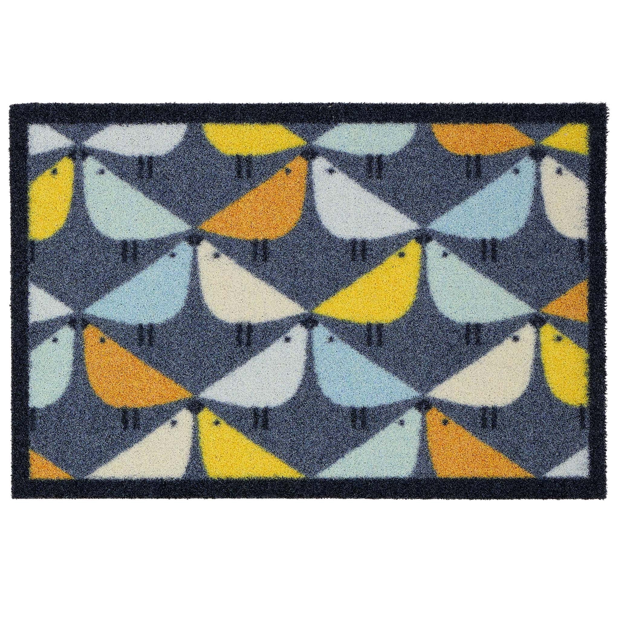 Lintu Blue Outdoor Doormat - Image 5