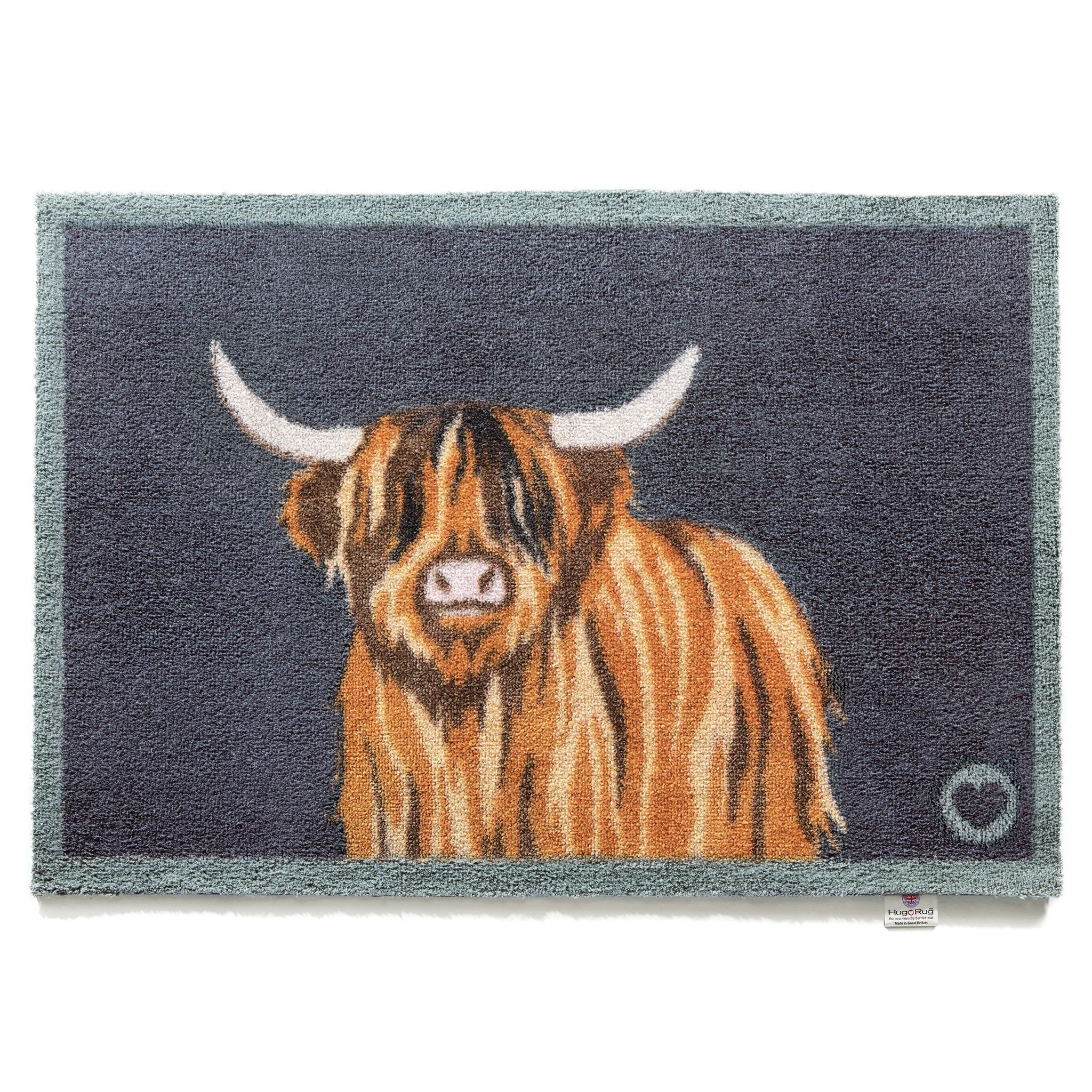 Highland Cow 1 Washable Doormat - Image 4