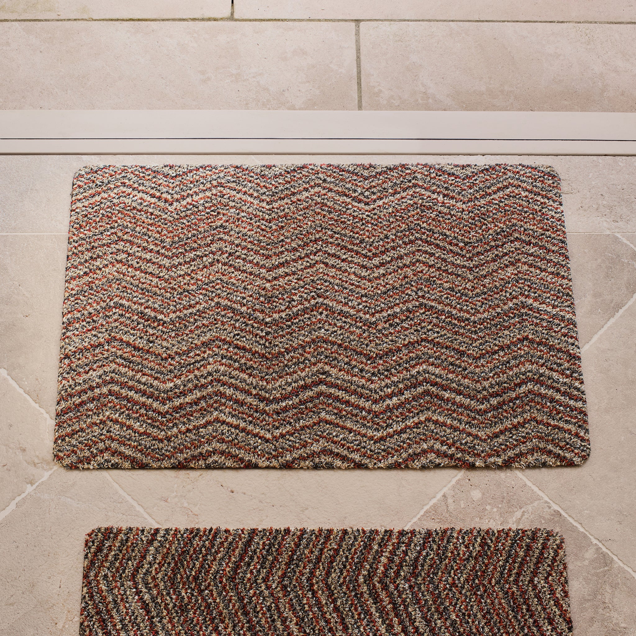 Candy Zig Zag Washable Doormat - Image 2