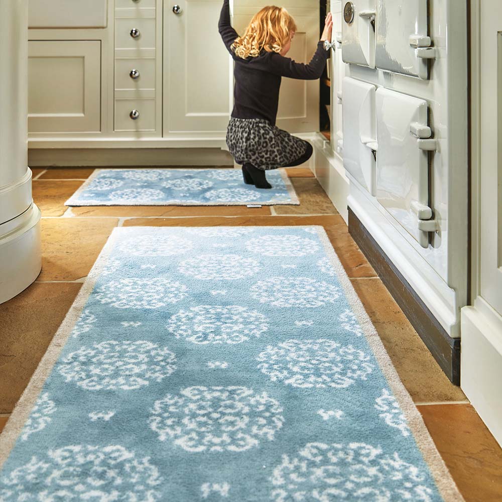Home 15 Blue Washable Doormat - Image 3