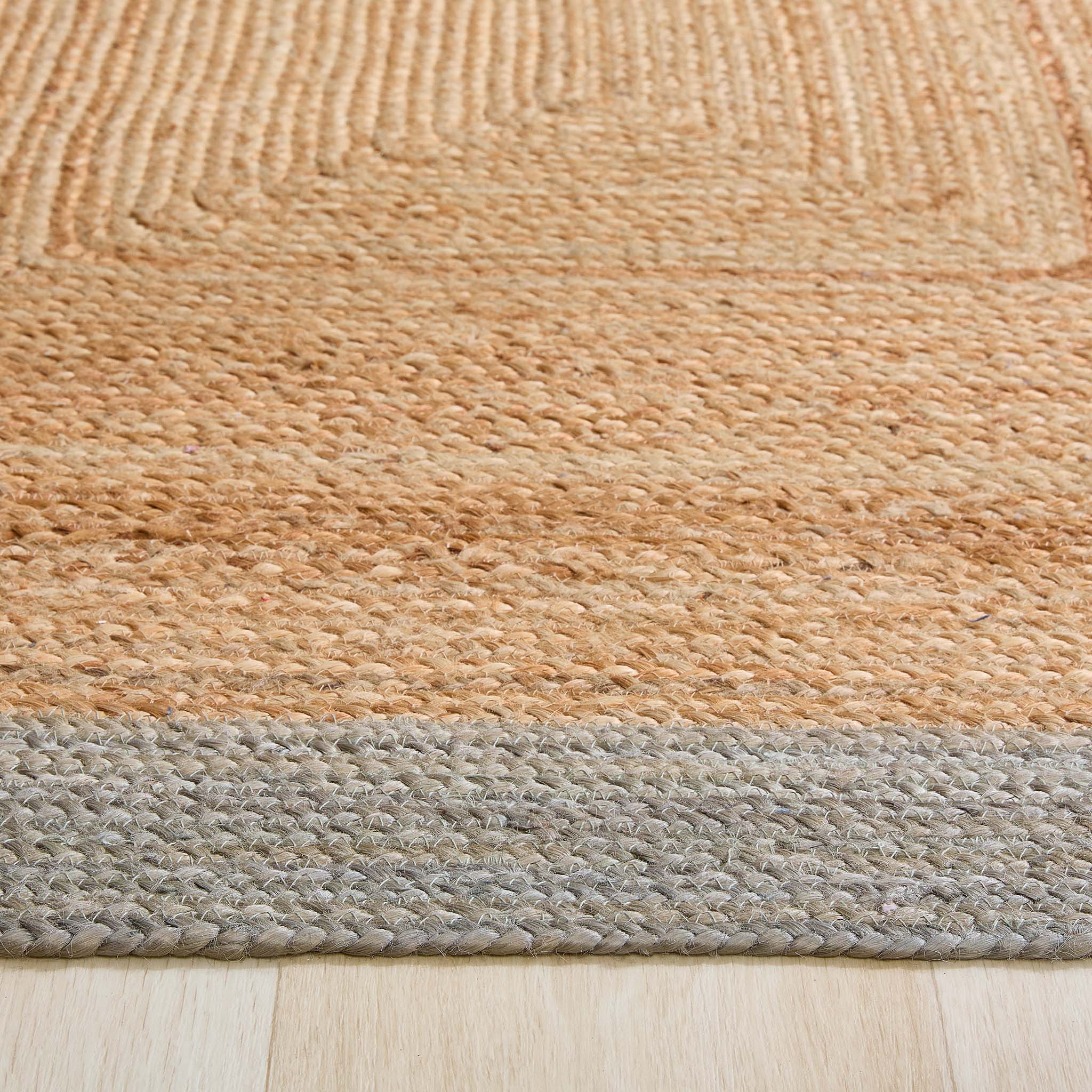 Jute Border Runner Sage Green - Image 3