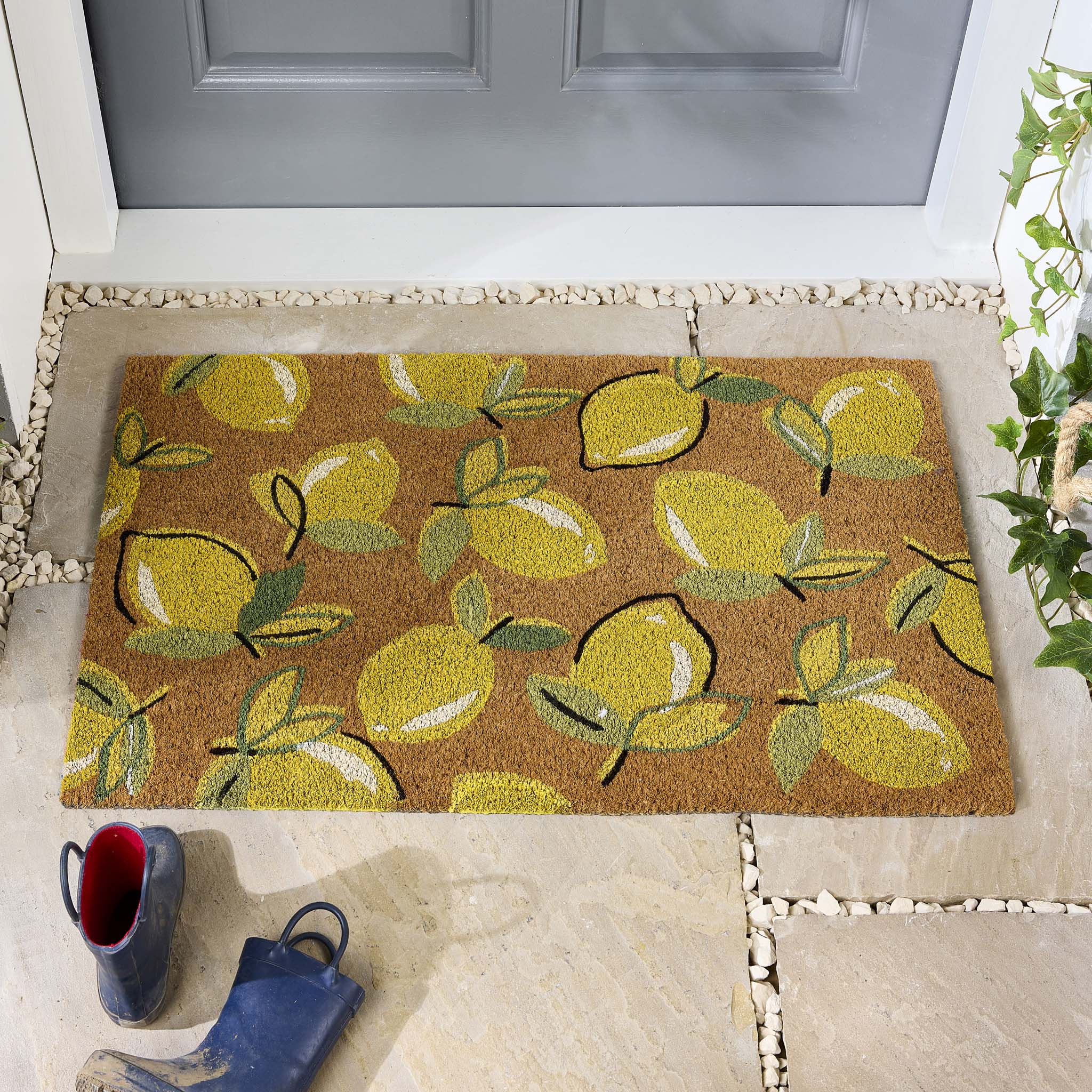 Lemons Coir Doormat - Image 2