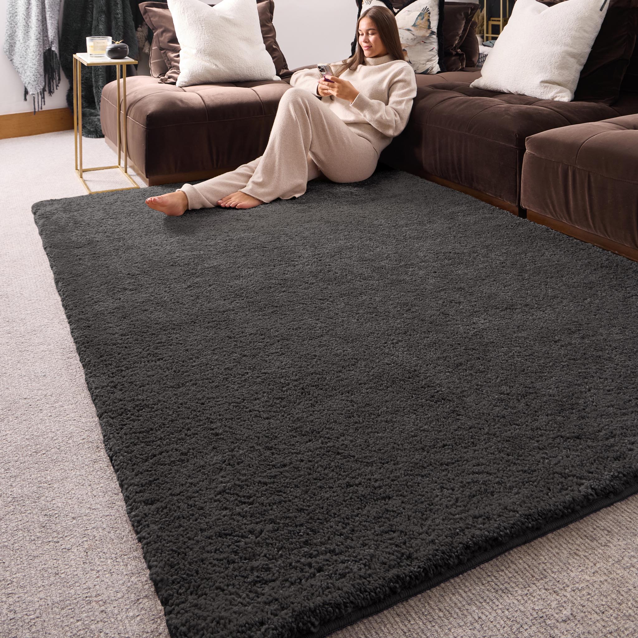 My Lux Charcoal Rug - Image 2