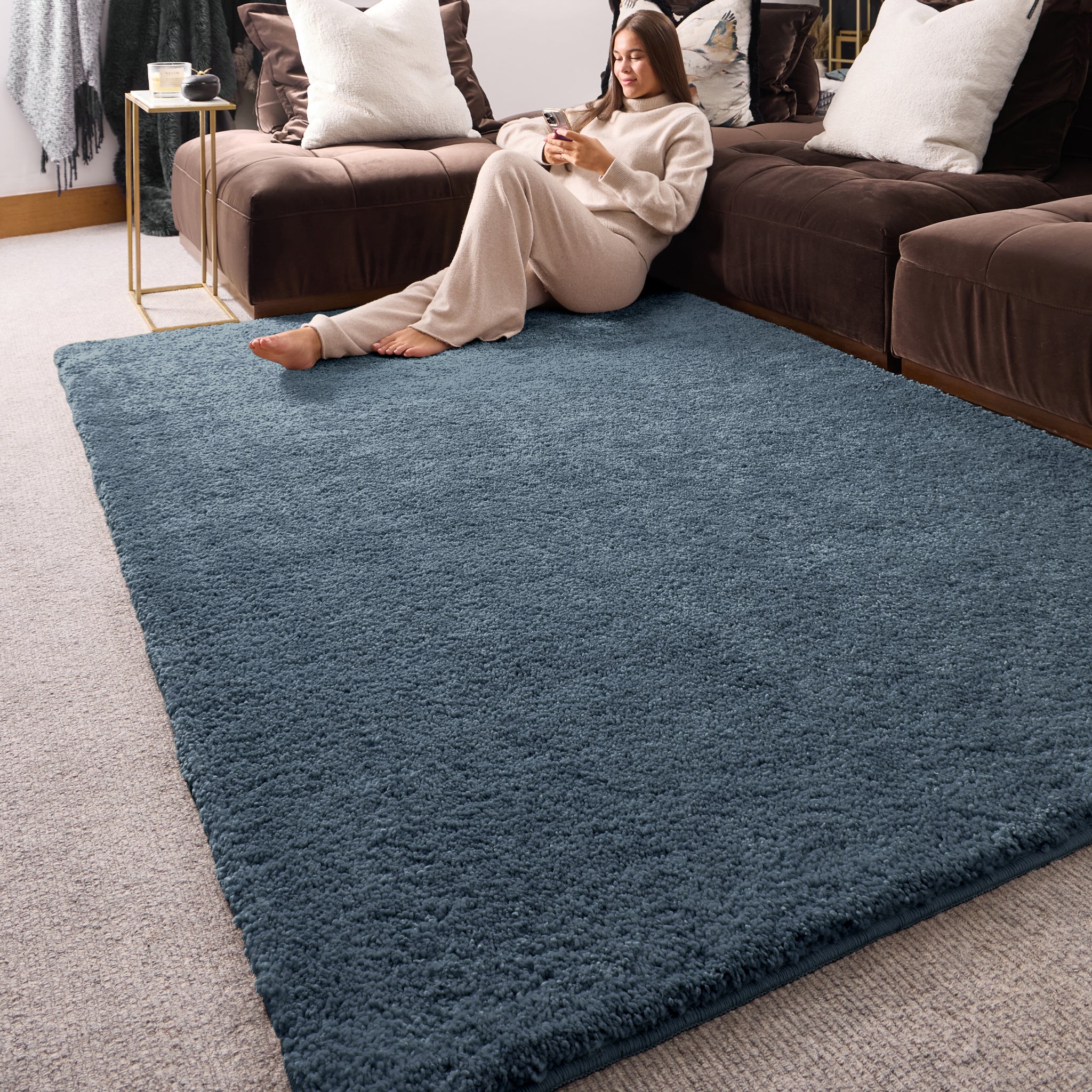 My Lux Smoke Blue Rug - Image 2