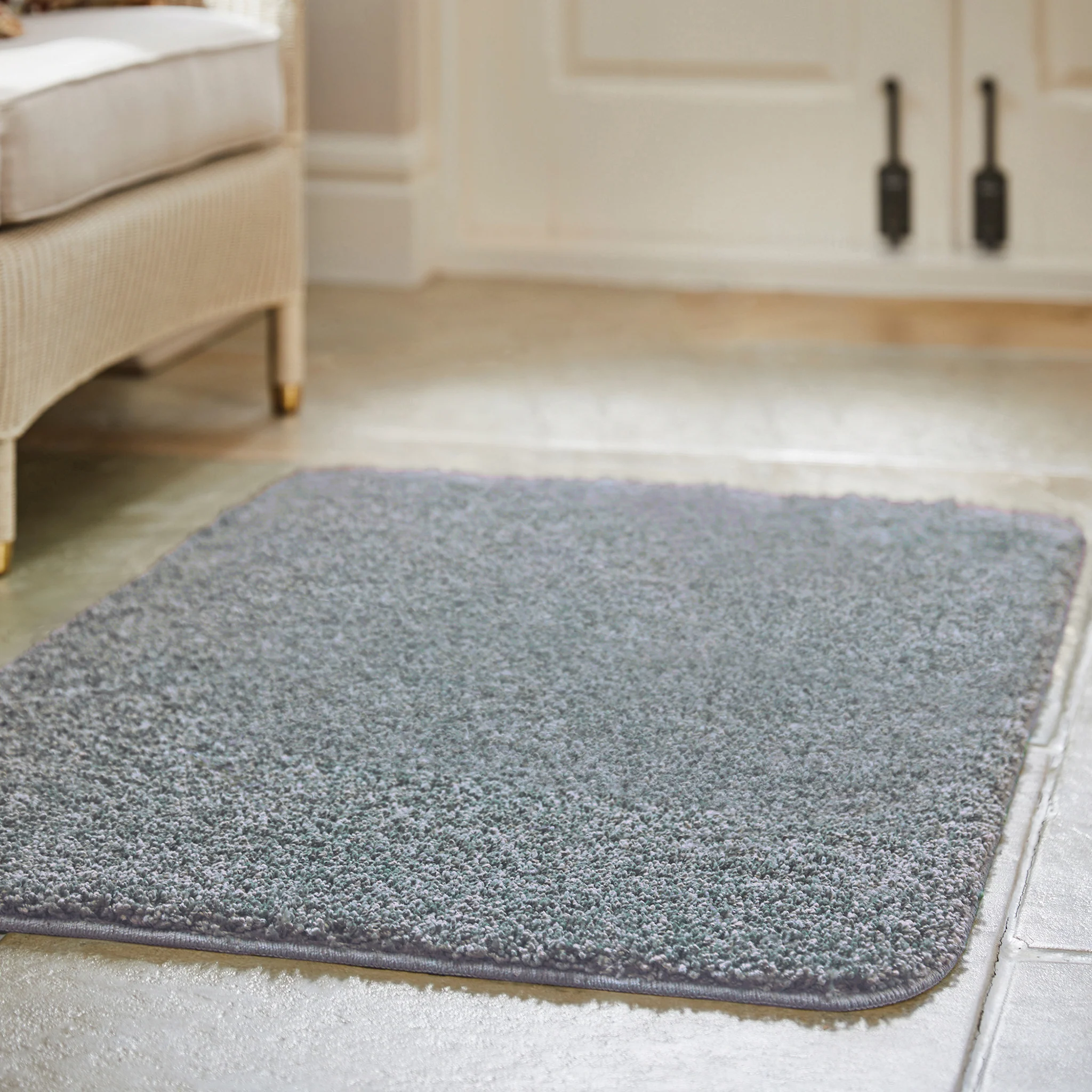 My Rug - Blue Fleck Washable Rug - Image 3