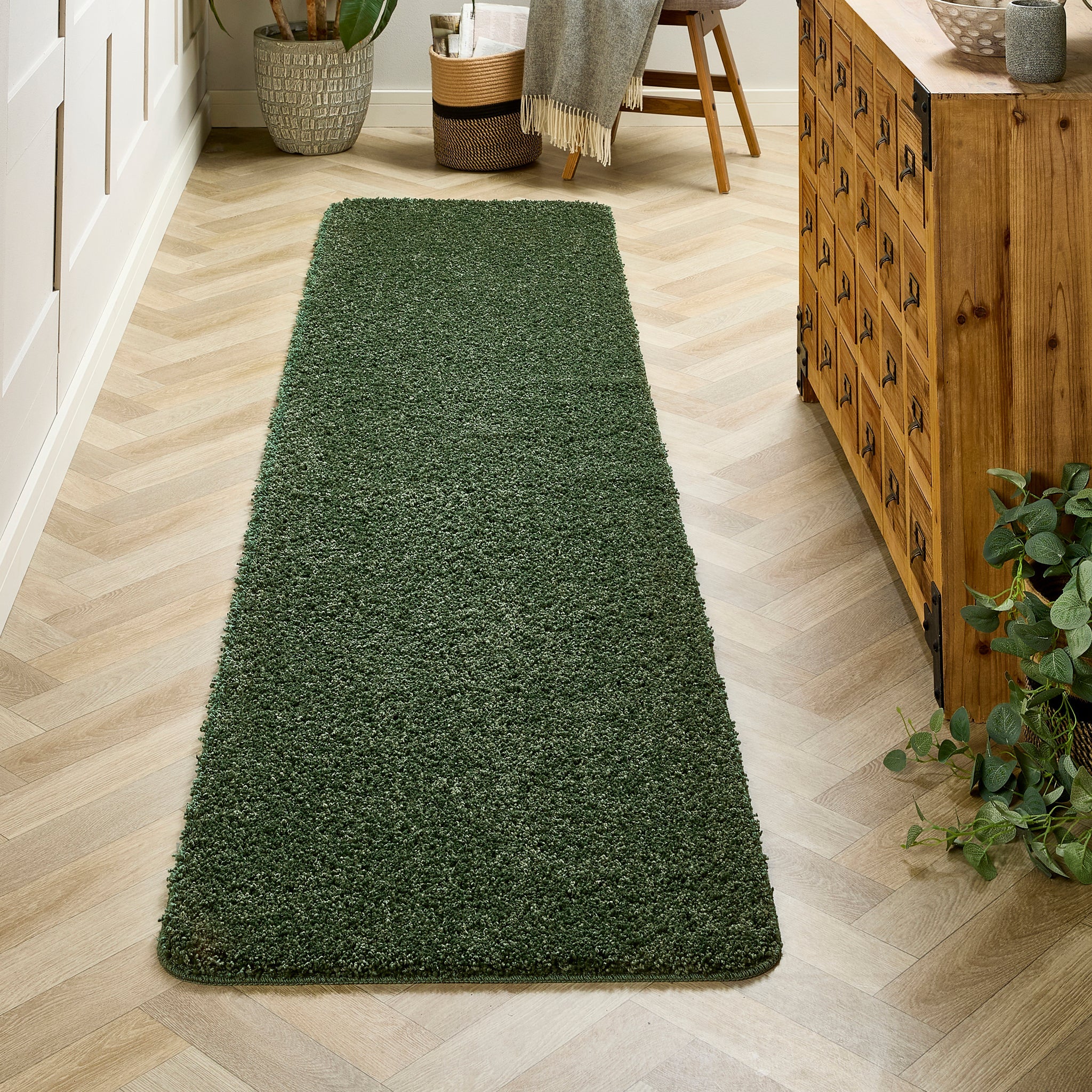 My Rug - Forest Green Runner - Image 2