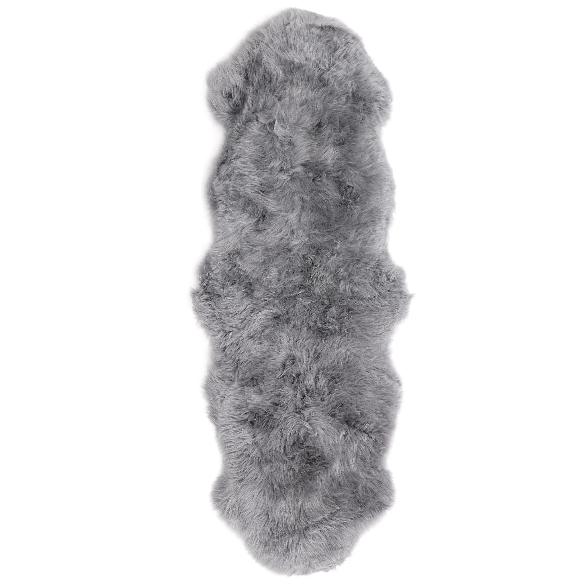 Genuine Sheepskin Rug Grey - Image 7