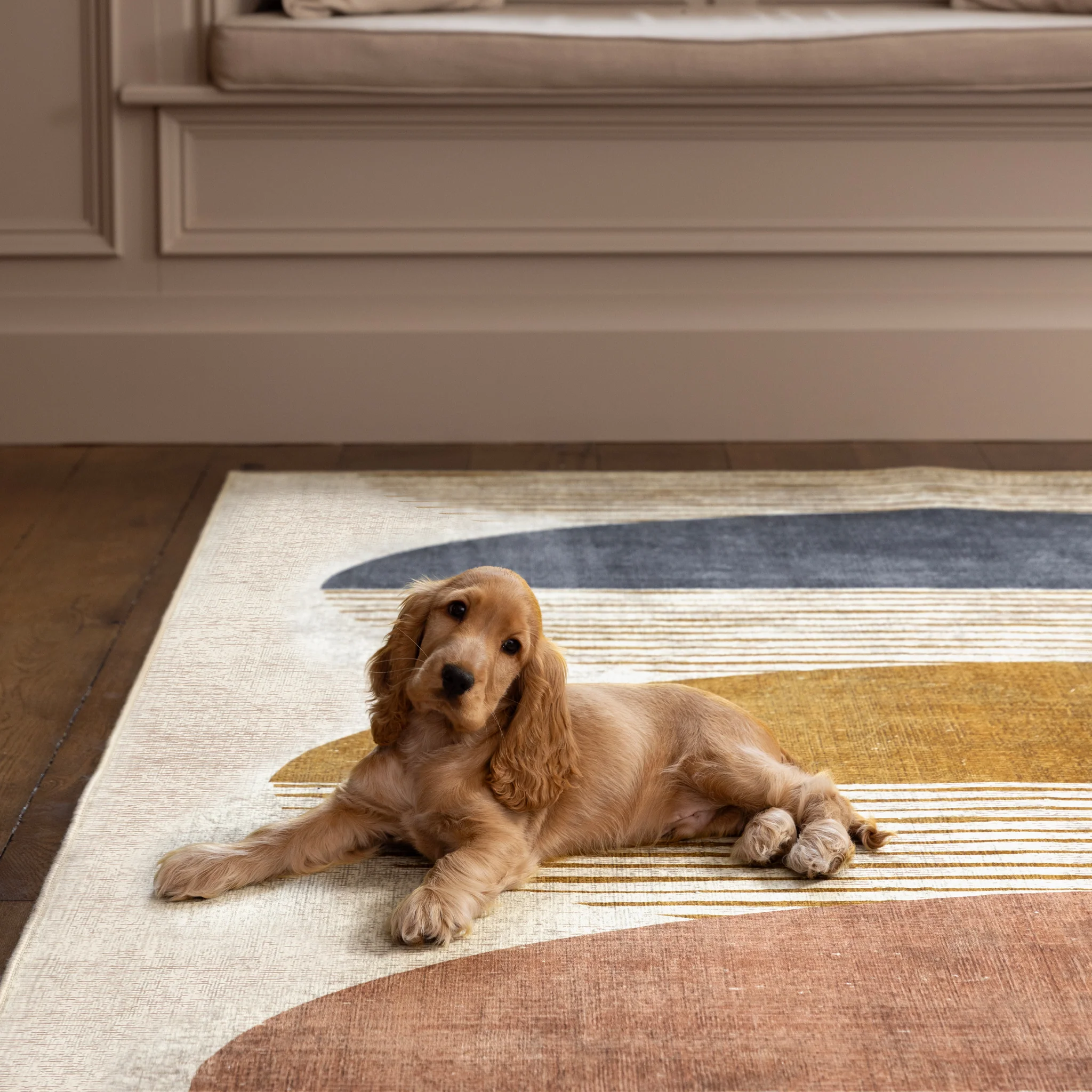 Oval Eclipse Eco-Washable Rug - Image 4