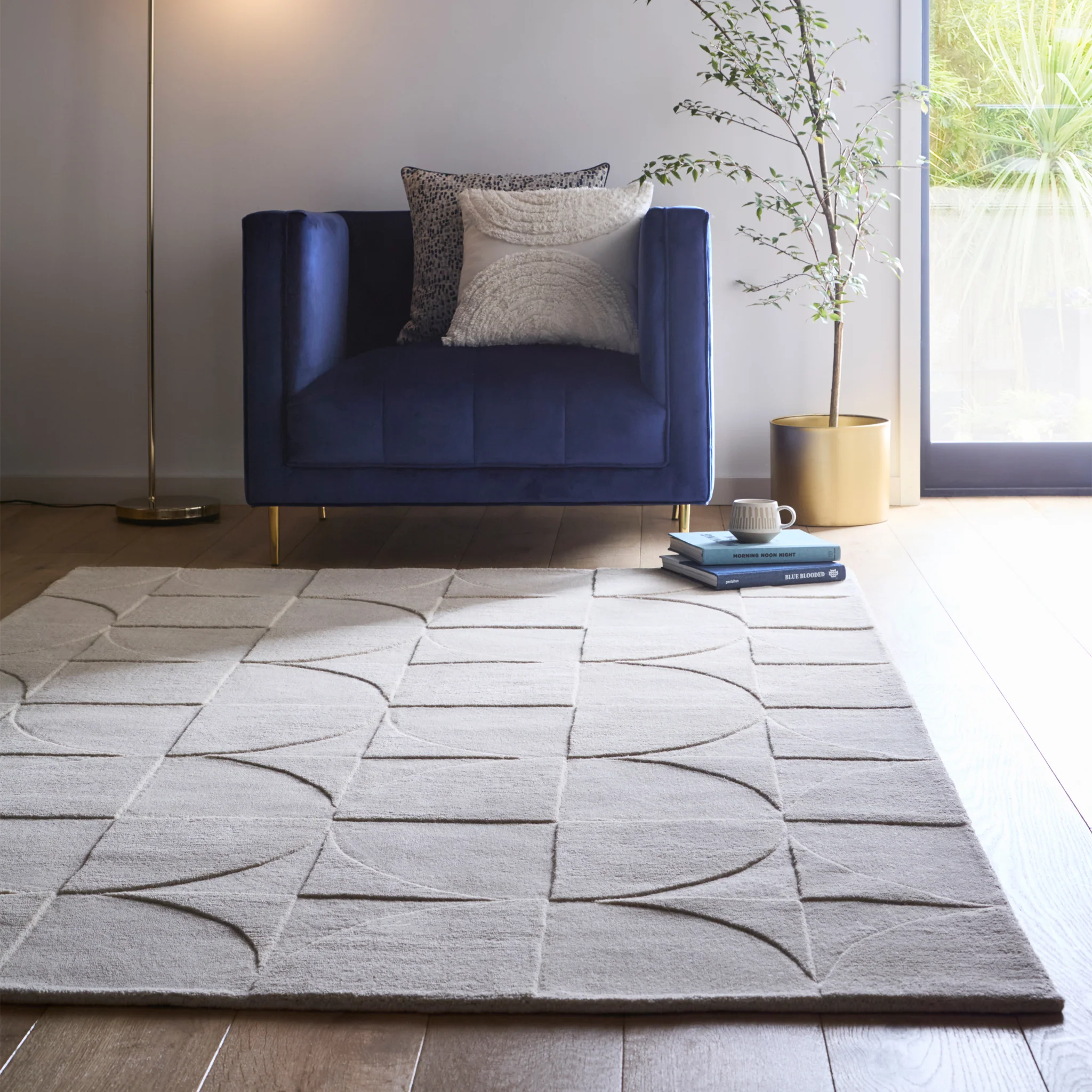 Penny Rug Cream - Image 2