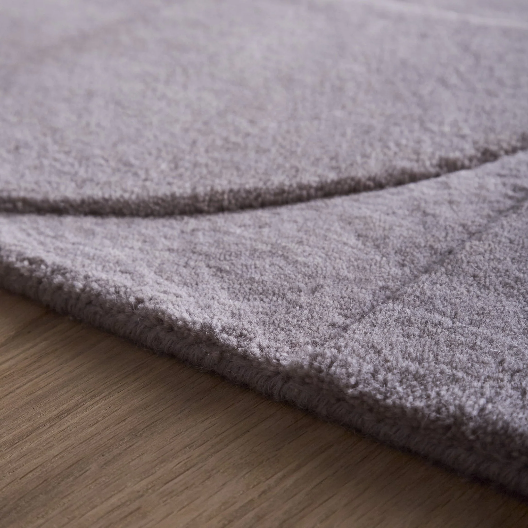 Penny Rug Grey Mauve - Image 3