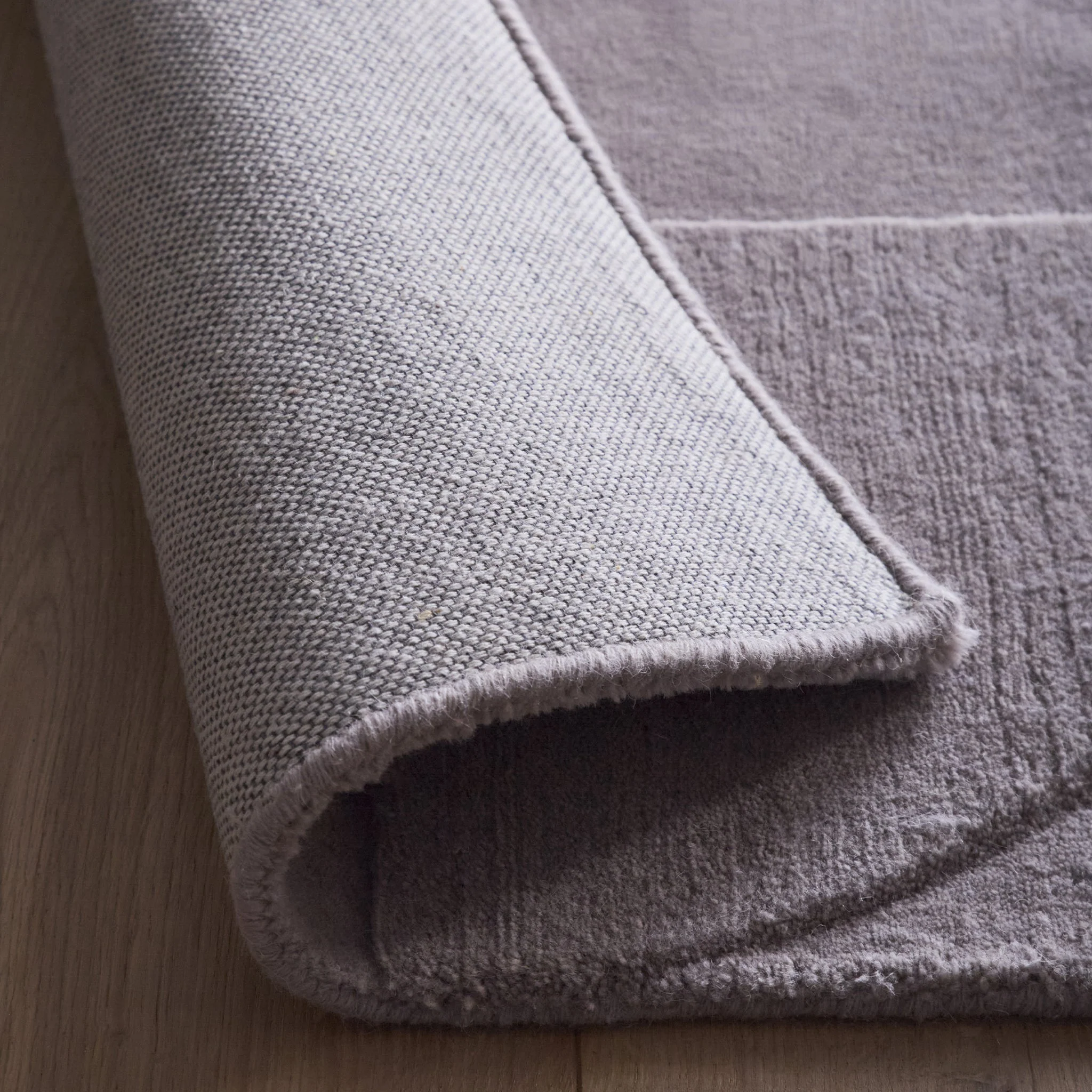 Penny Rug Grey Mauve - Image 5