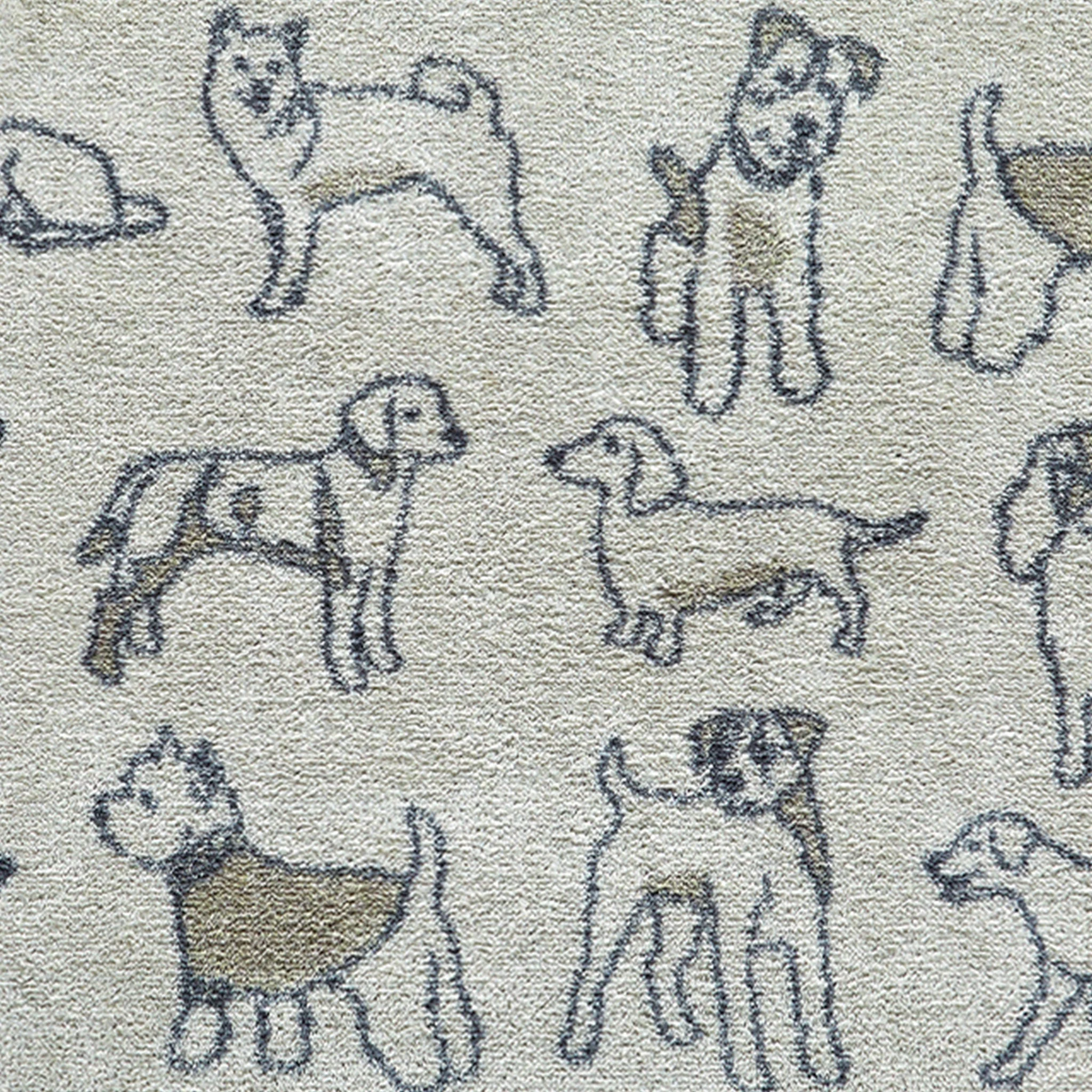 Pet 70 Dogs Grey Washable Doormat - Image 3