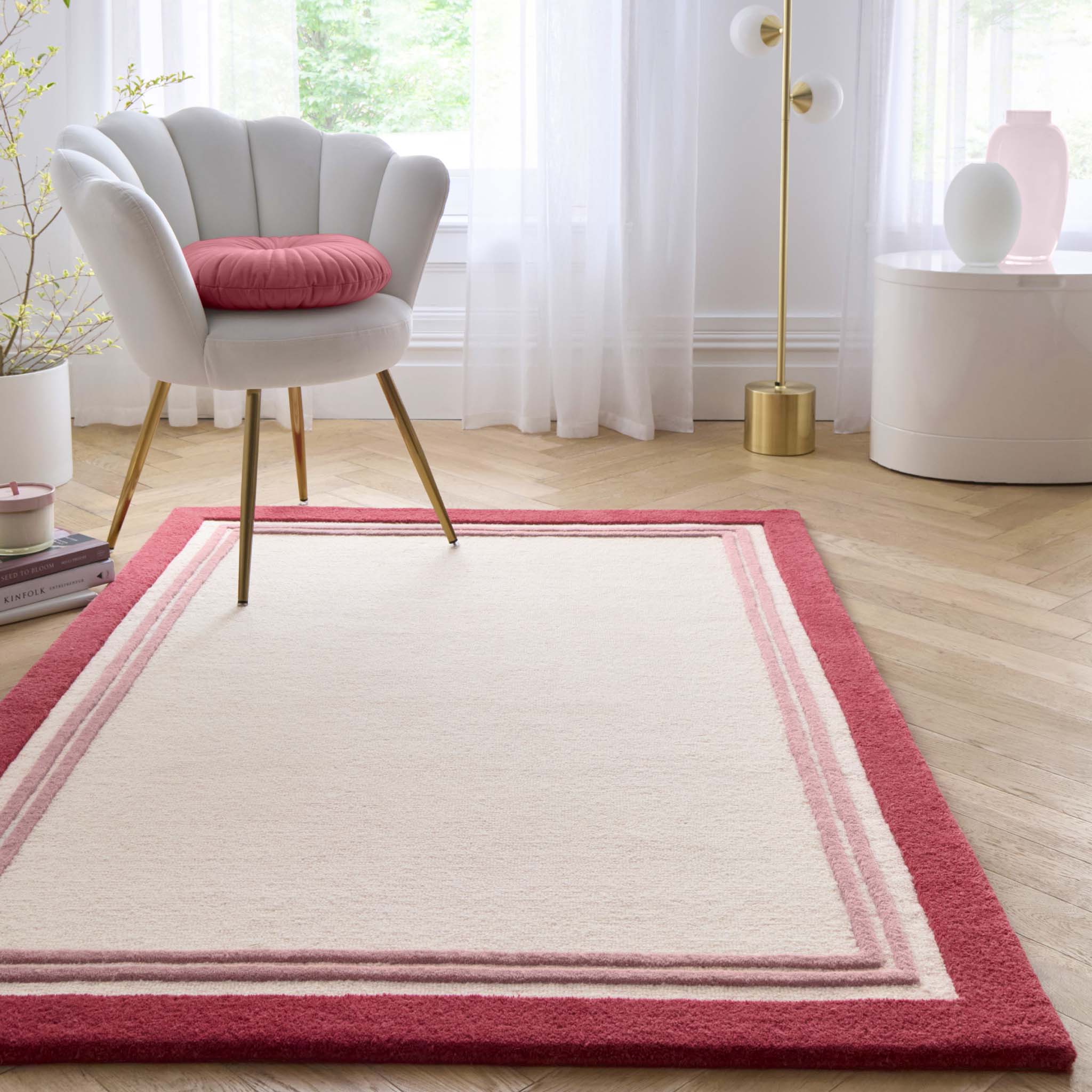 Piper Rug Raspberry - Image 2