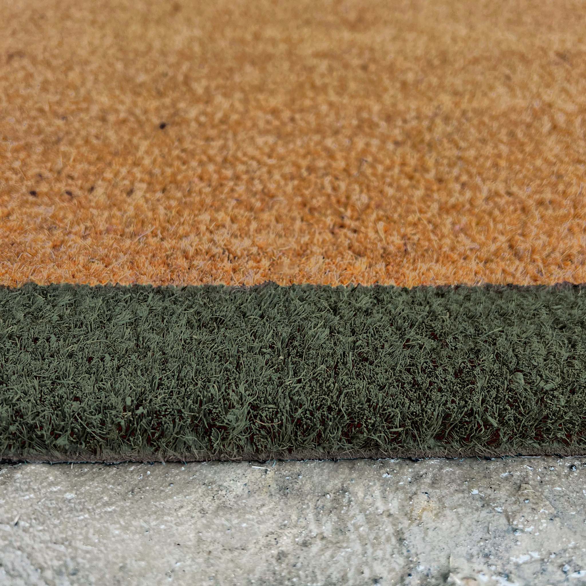 Printed Coir Border Green Doormat - Image 3