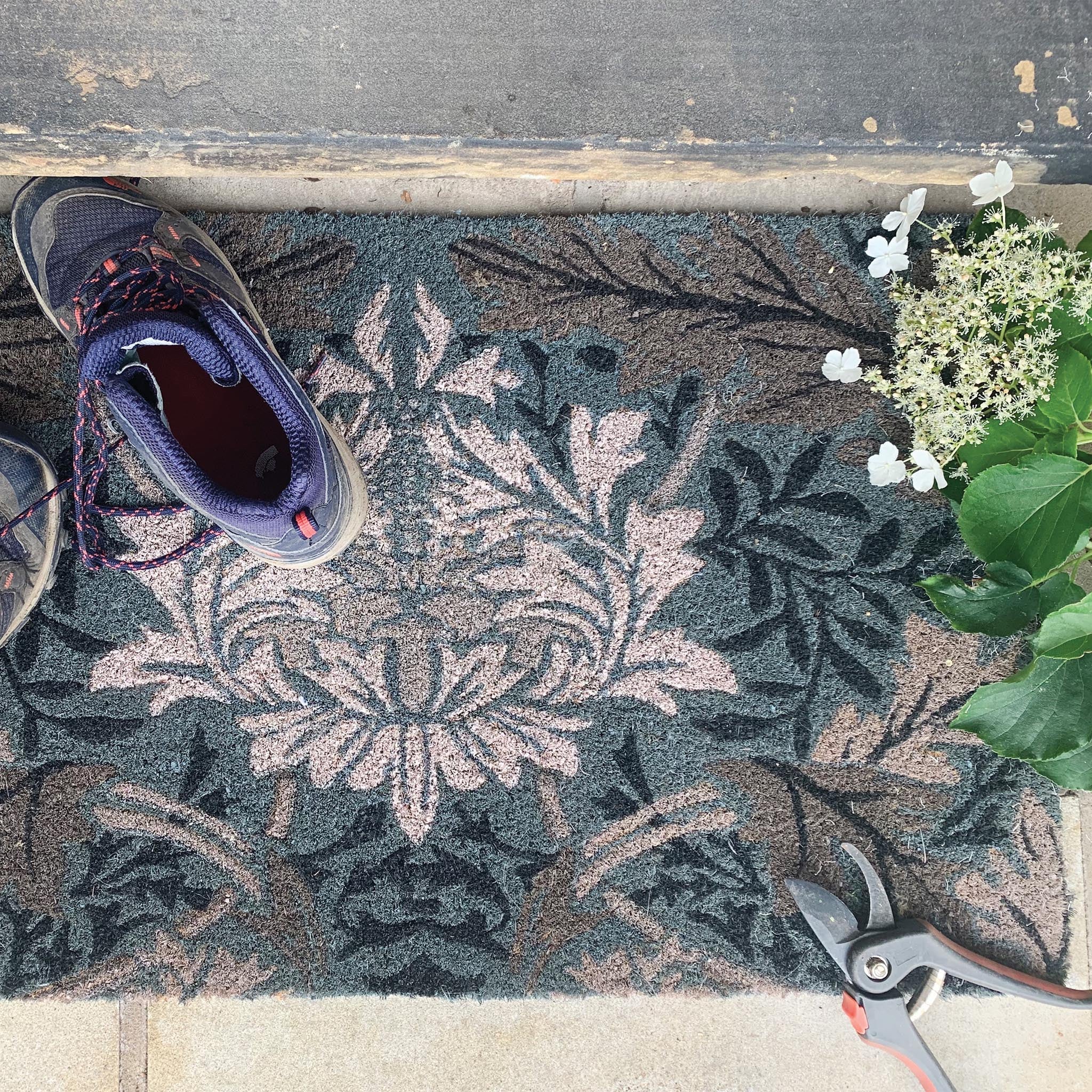 Printed Coir English Garden 3 Doormat - Image 3
