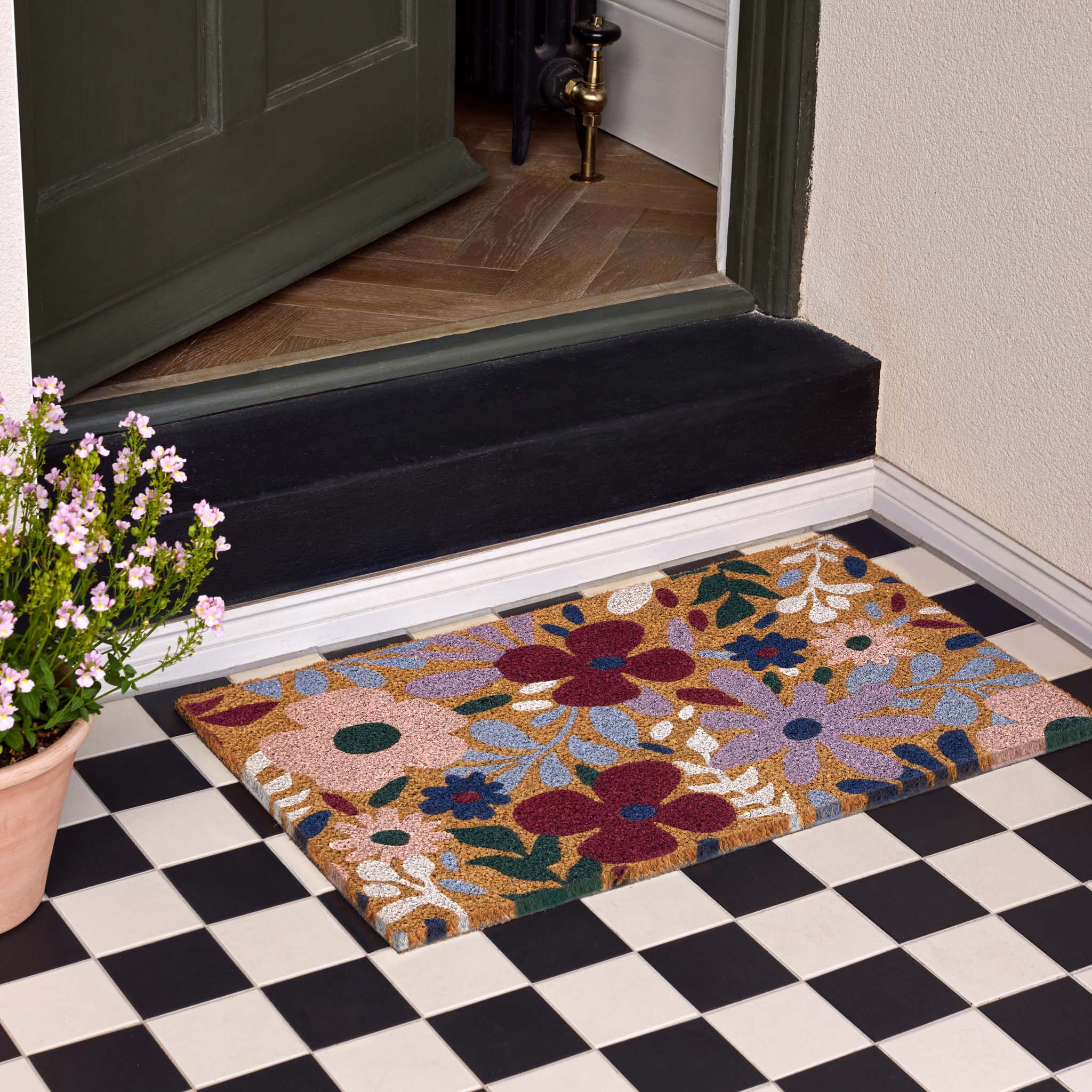 Wildflower Meadow Coir Doormat - Image 2