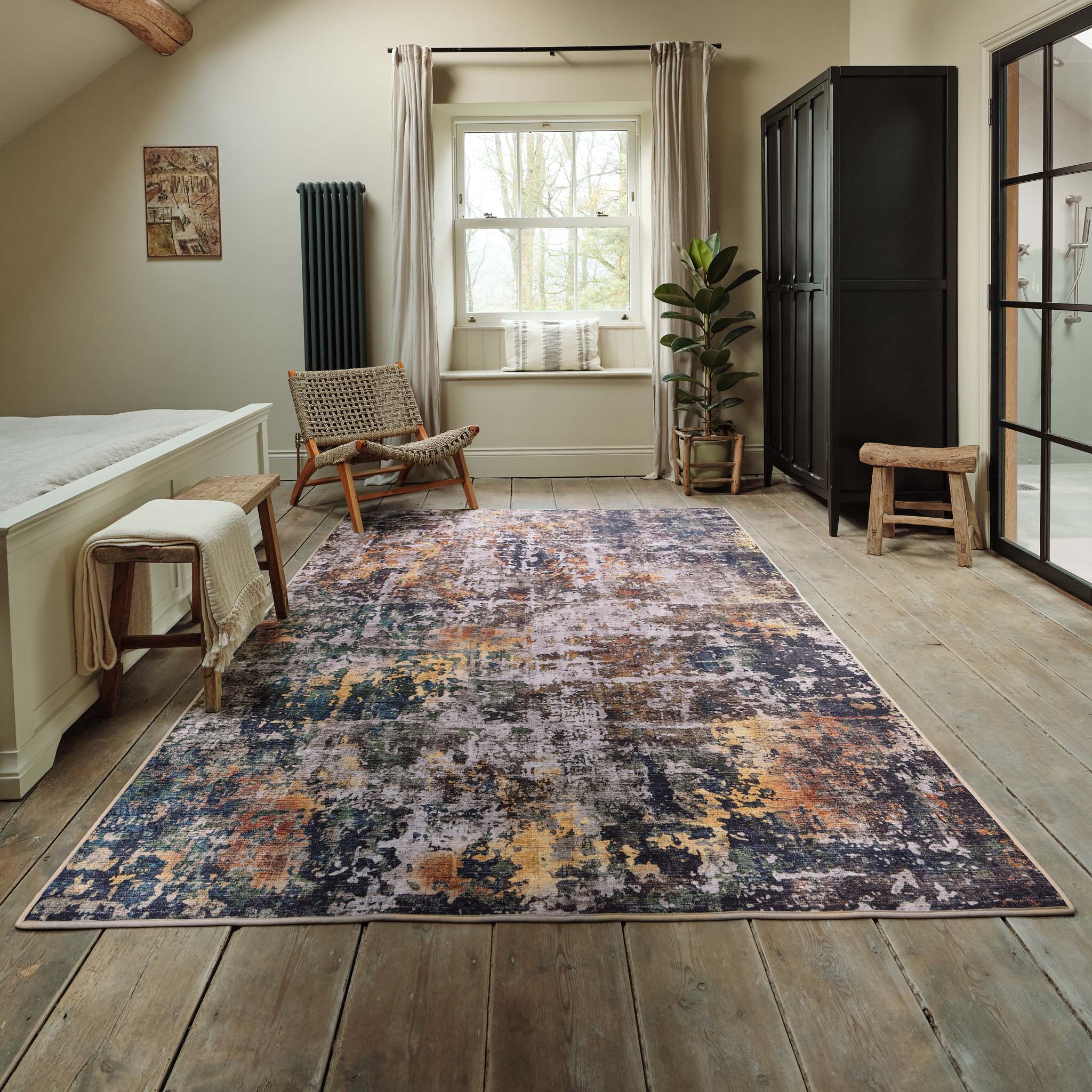 Rafe Texture Natural Eco-Washable Rug - Image 2