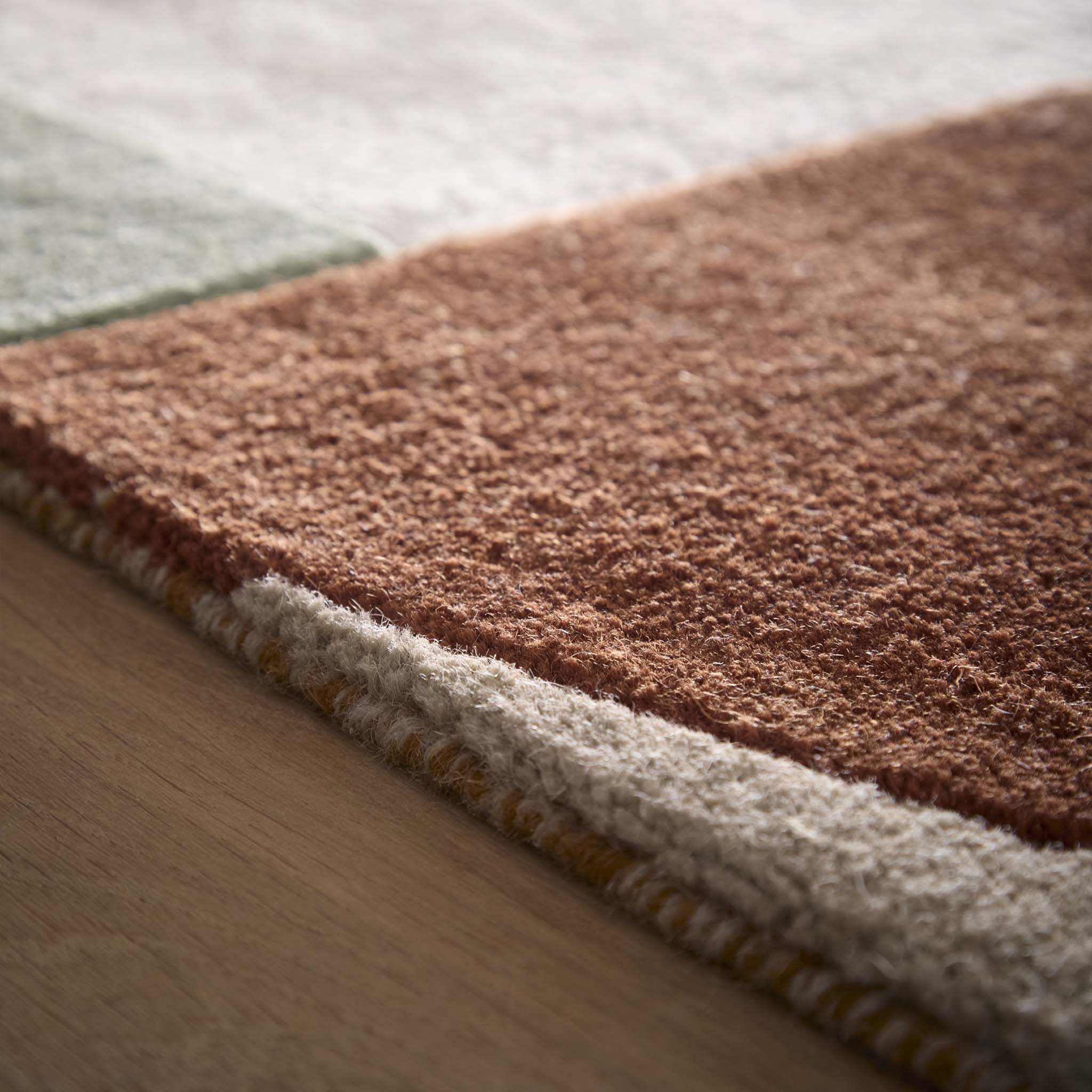Retro Deco Rug Tan - Image 3