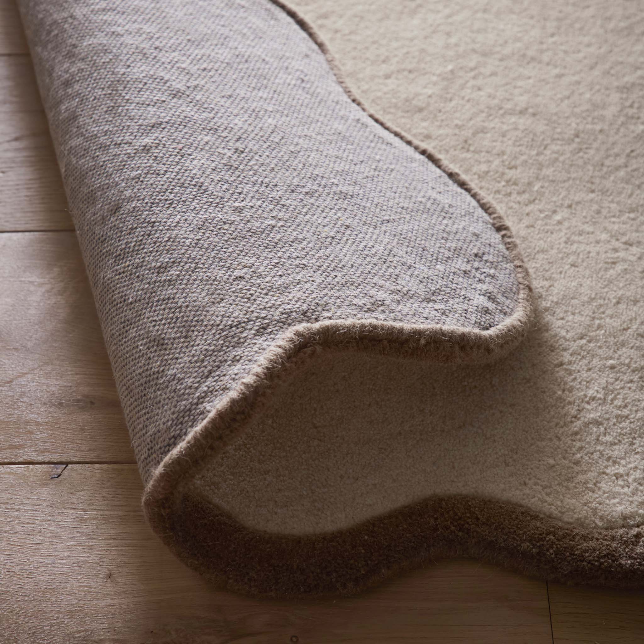 Scalloped Elsie Rug Natural/Brown - Image 5