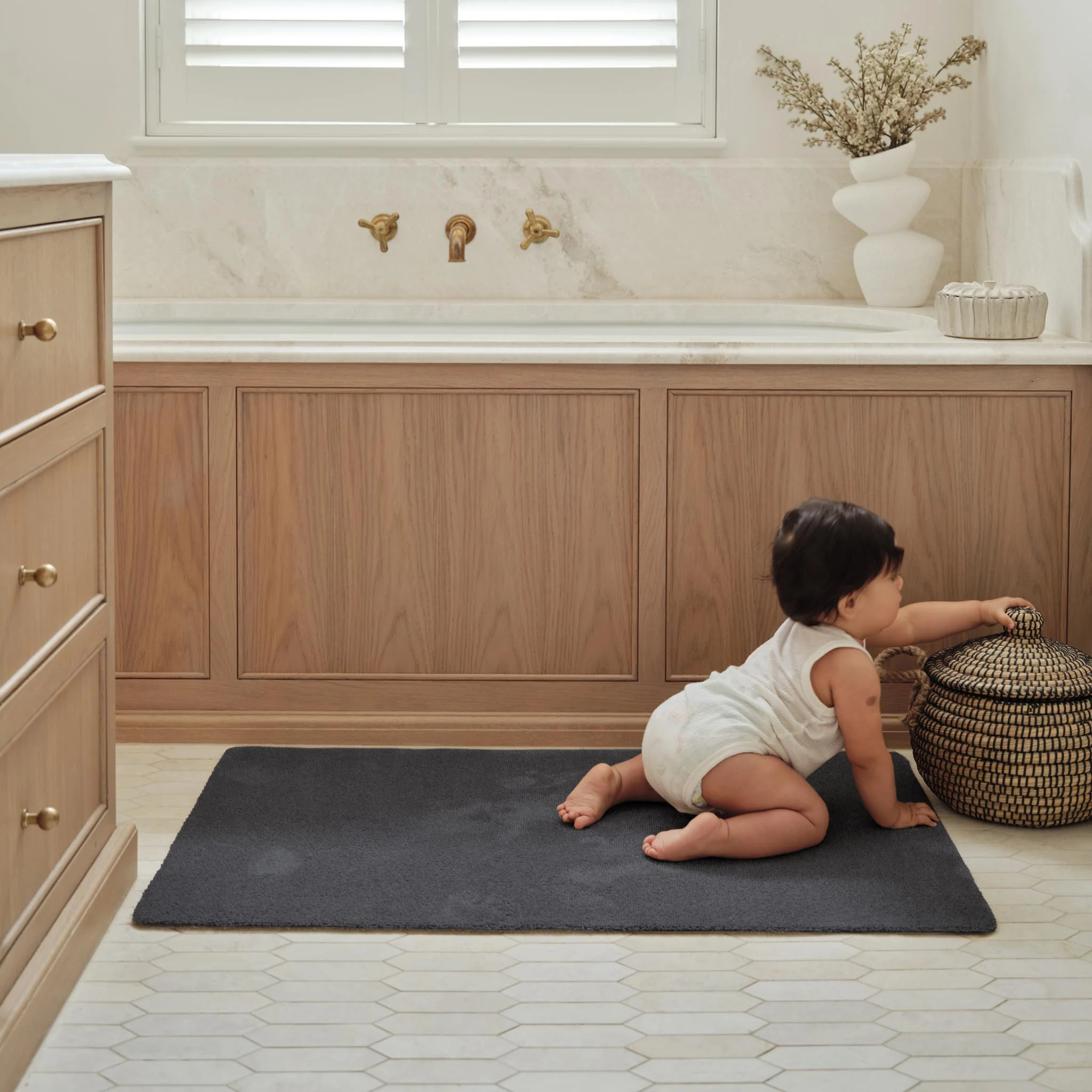 Sense Charcoal Bath Mat - Image 3