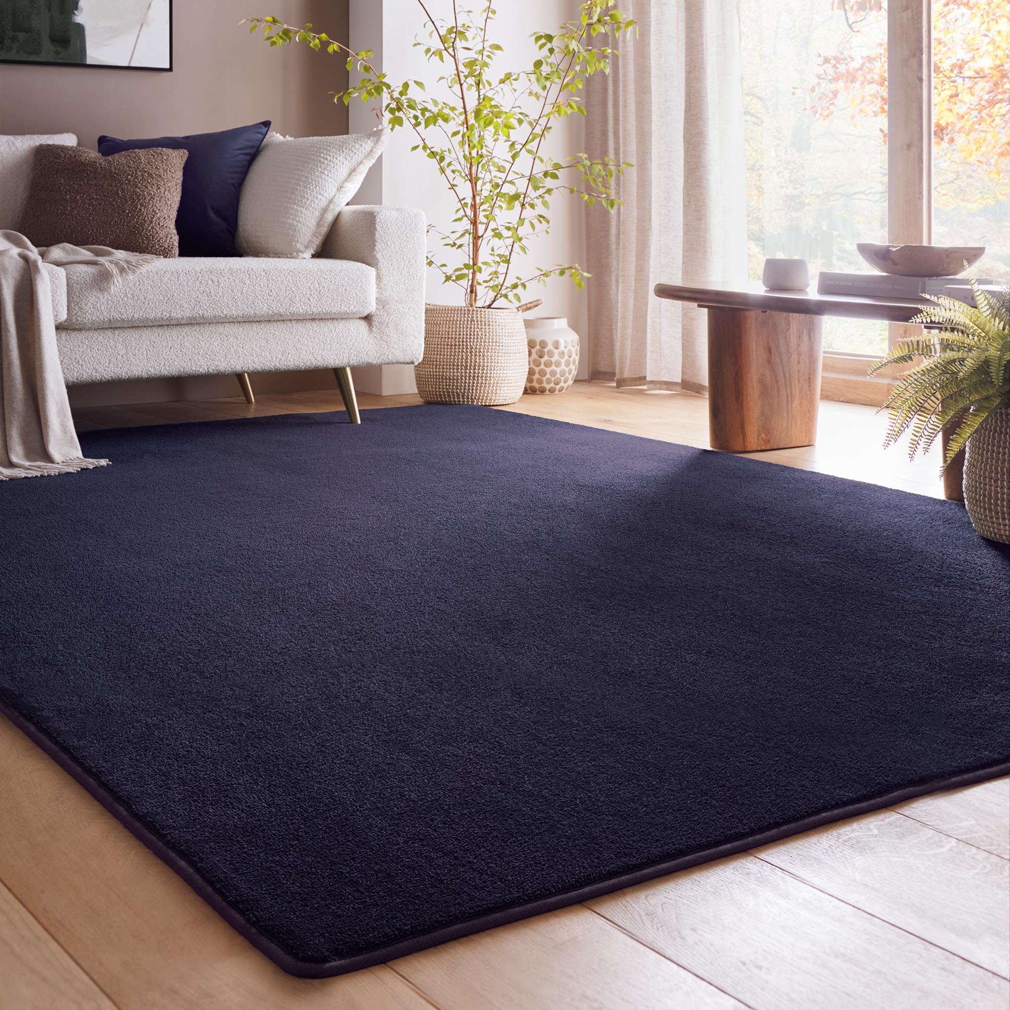 Sense French Navy Blue Rug - Image 3