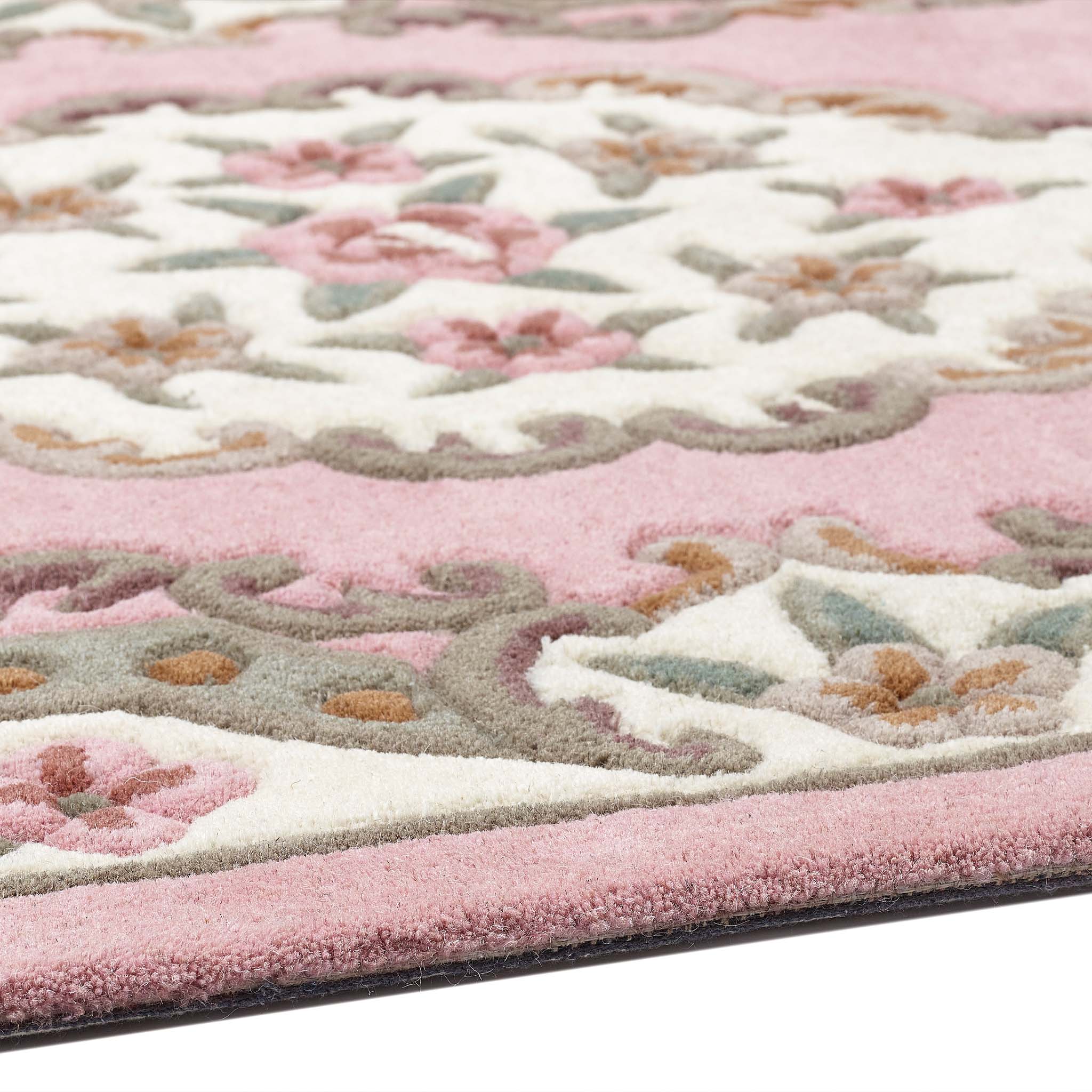Shensi Aubusson Rug in Pink - Image 6