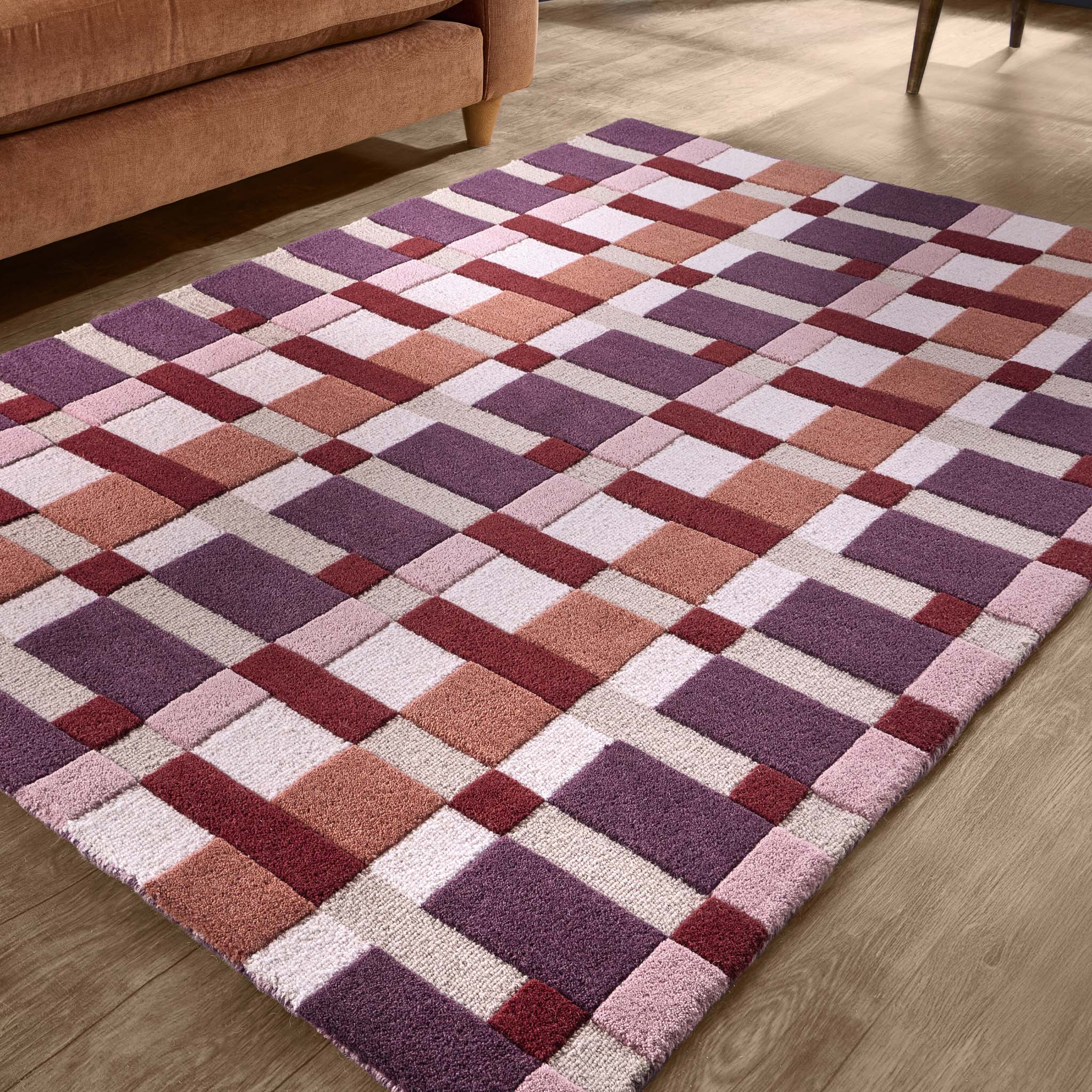 Sienna Weave Rich Reds Rug - Image 2
