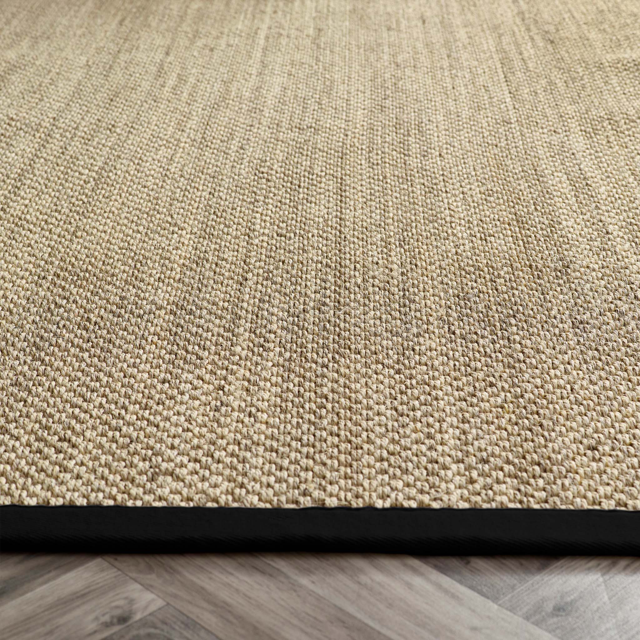 Sisal Light Beige with Black Border Runner - Image 4