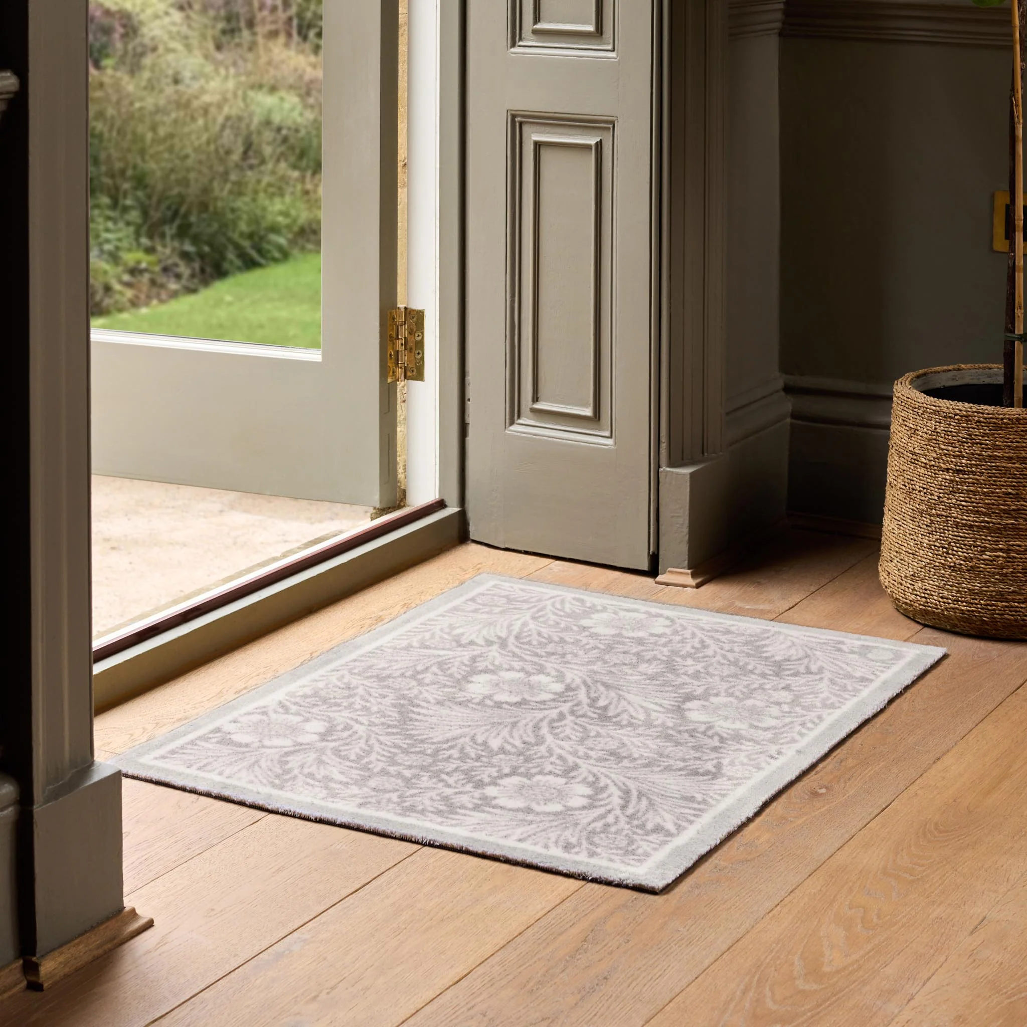 Soft Florals Washable Doormat - Image 2