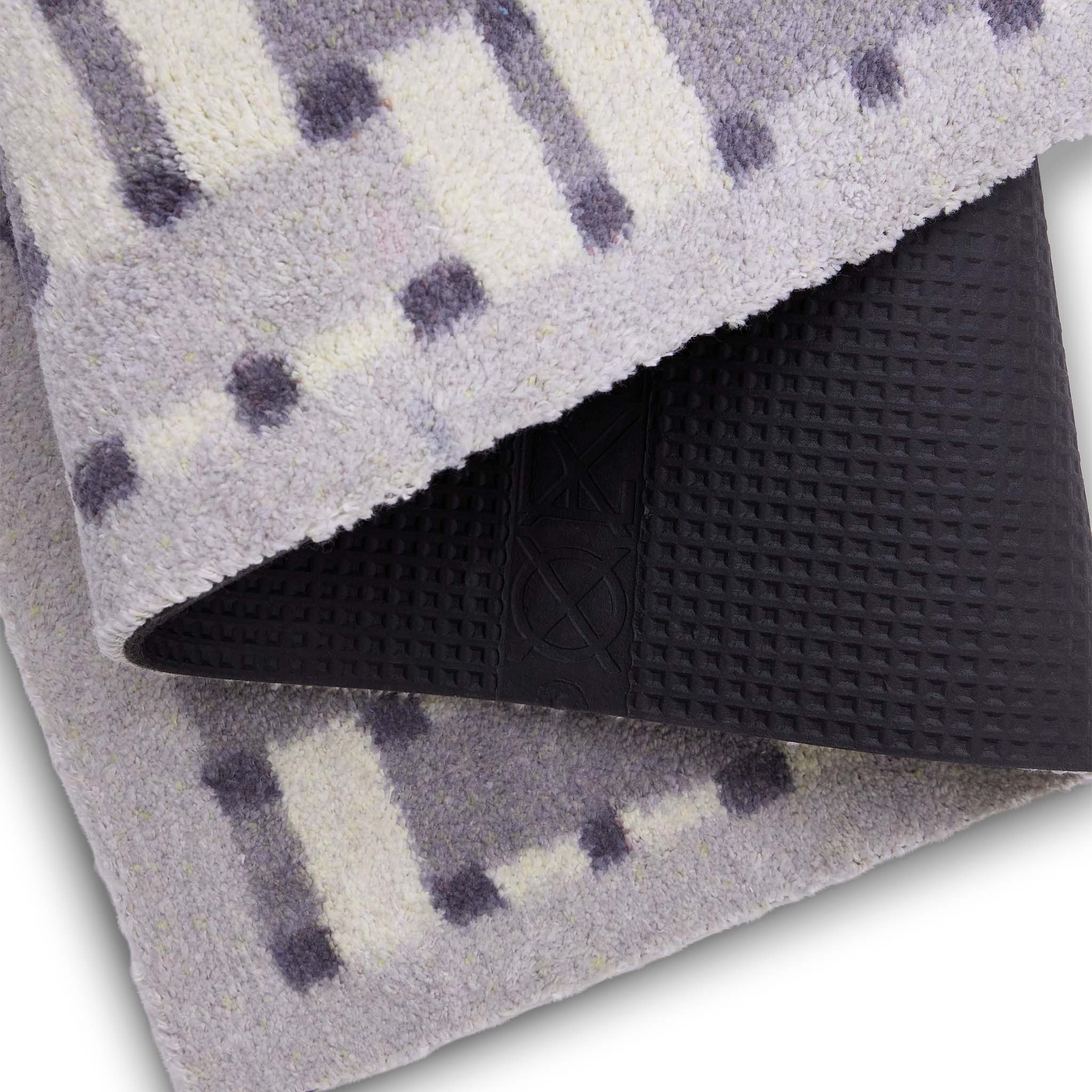 Soft Weave Grey Washable Runner - Image 3
