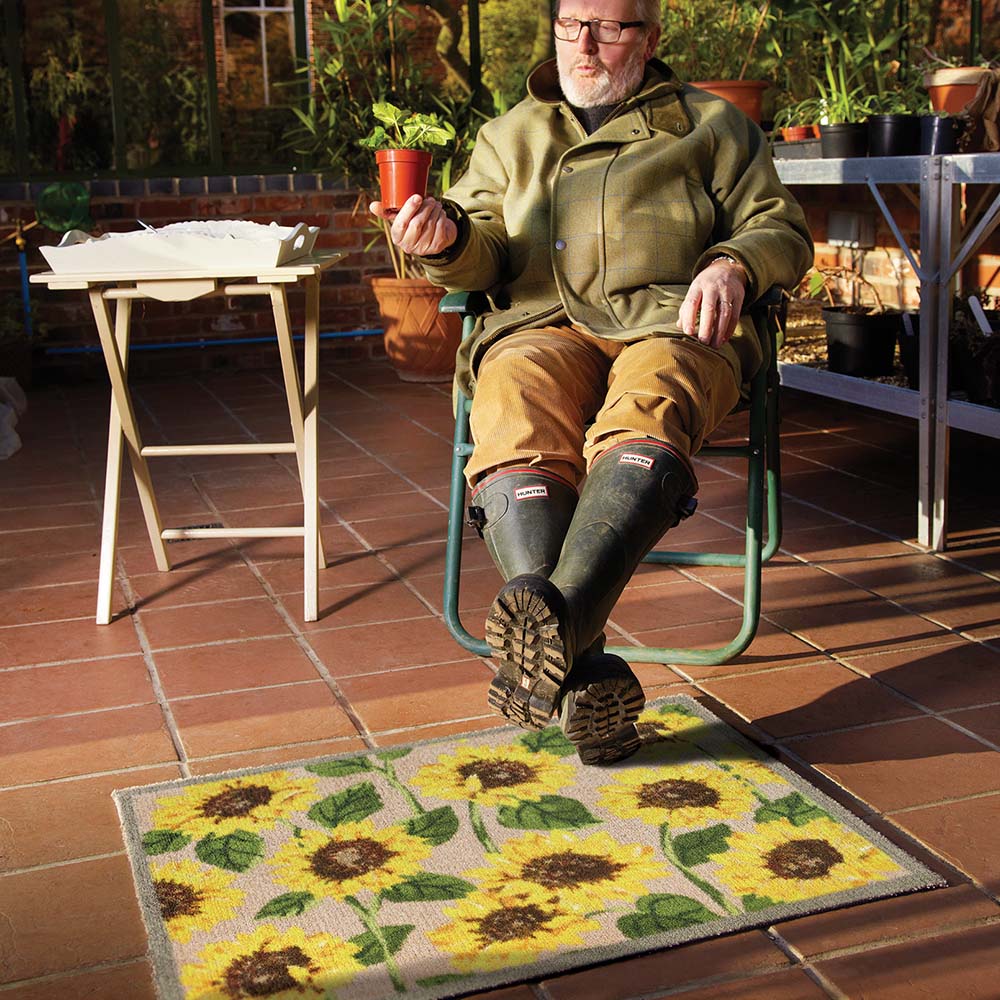 Sunflowers 1 Washable Doormat - Image 3