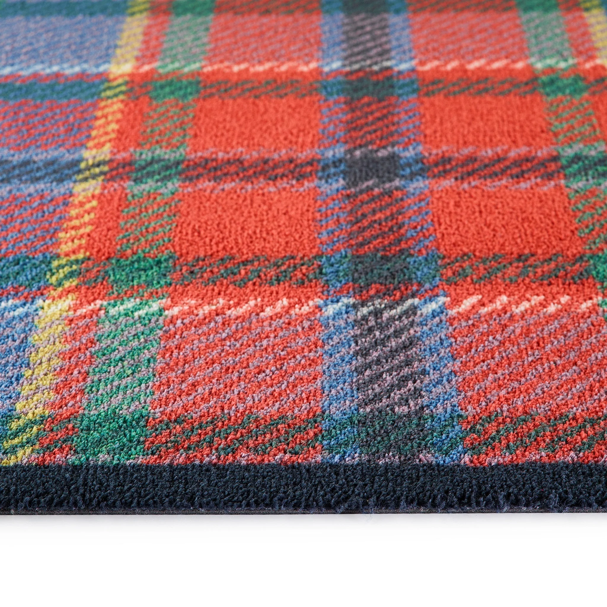 Tartan Red/Blue Washable Runner - Image 4
