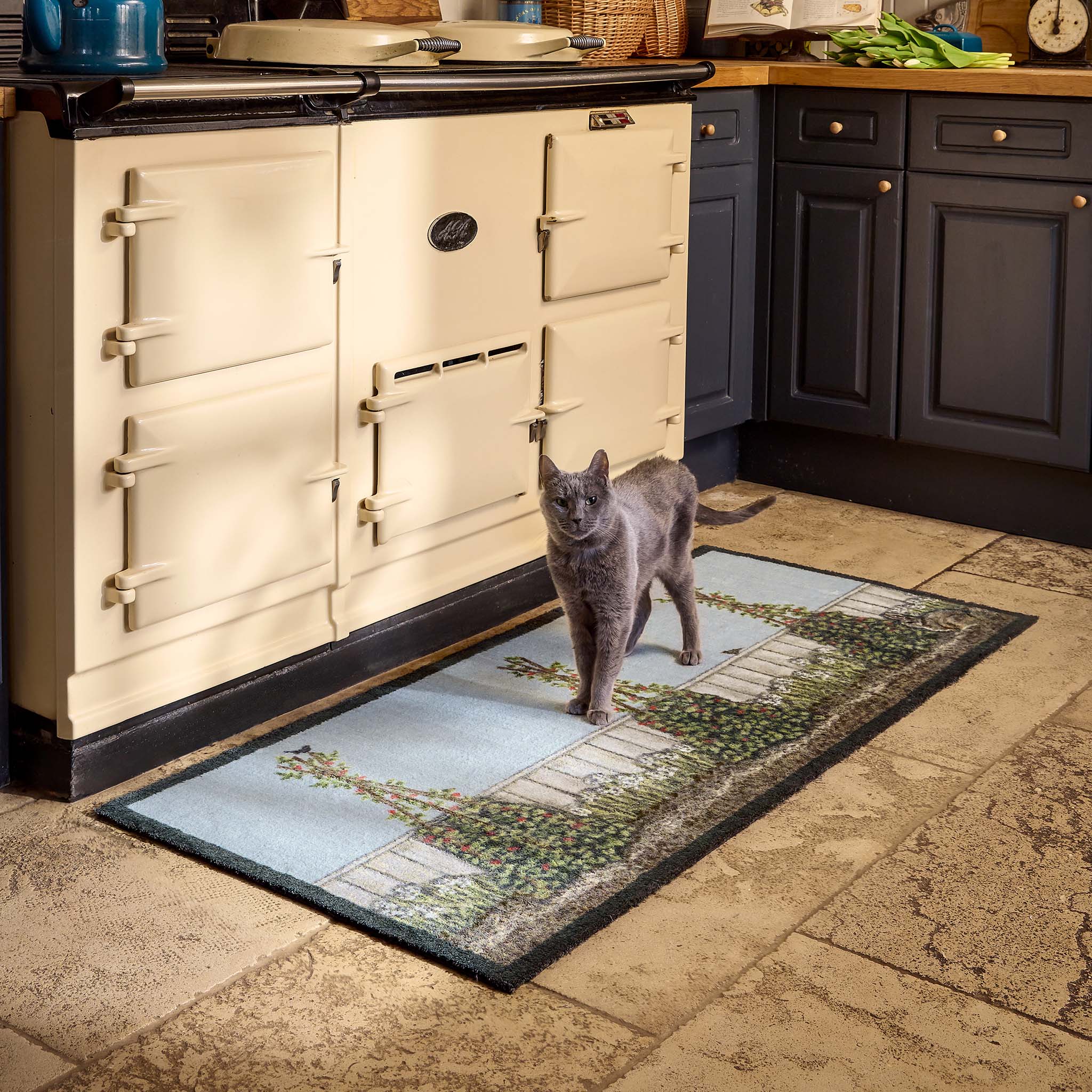 Aura Vegetable Patch Washable Runner - Image 2