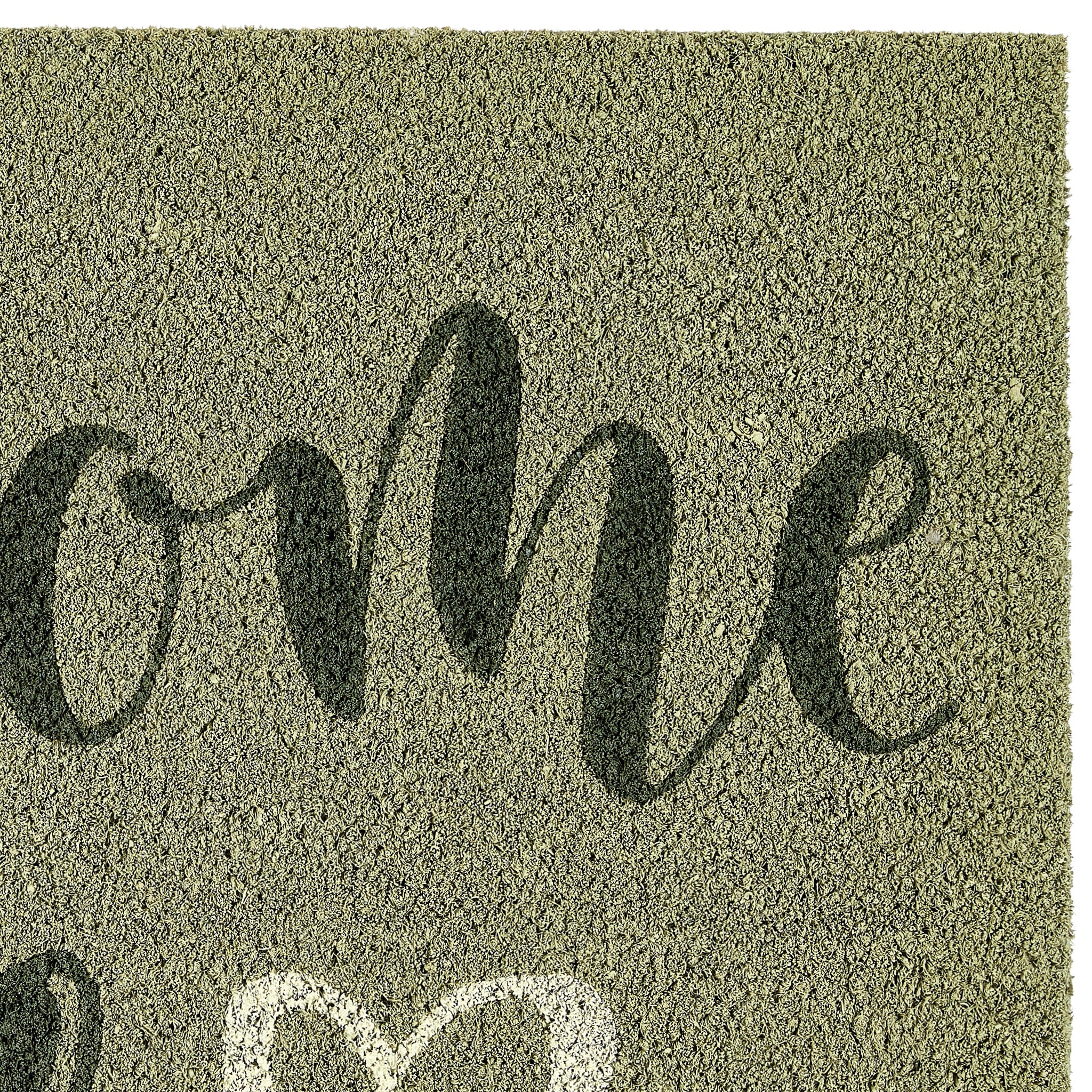 Welcome Sage Coir Doormat - Image 3