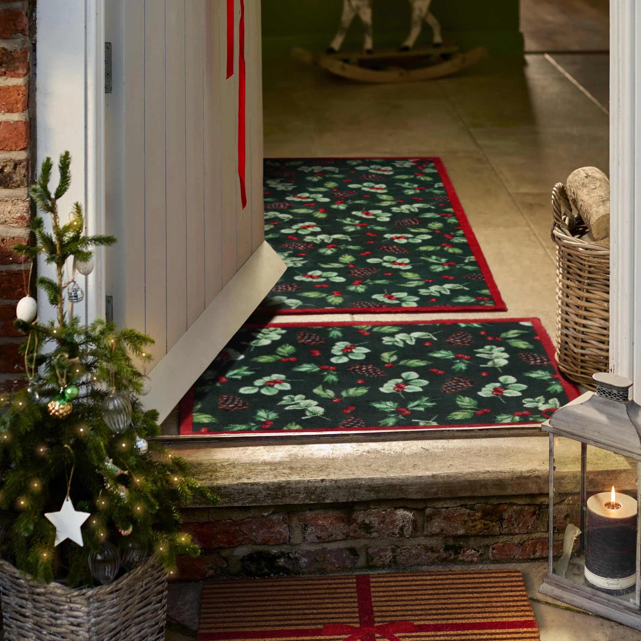 Winter Berries Washable Runner - Image 2